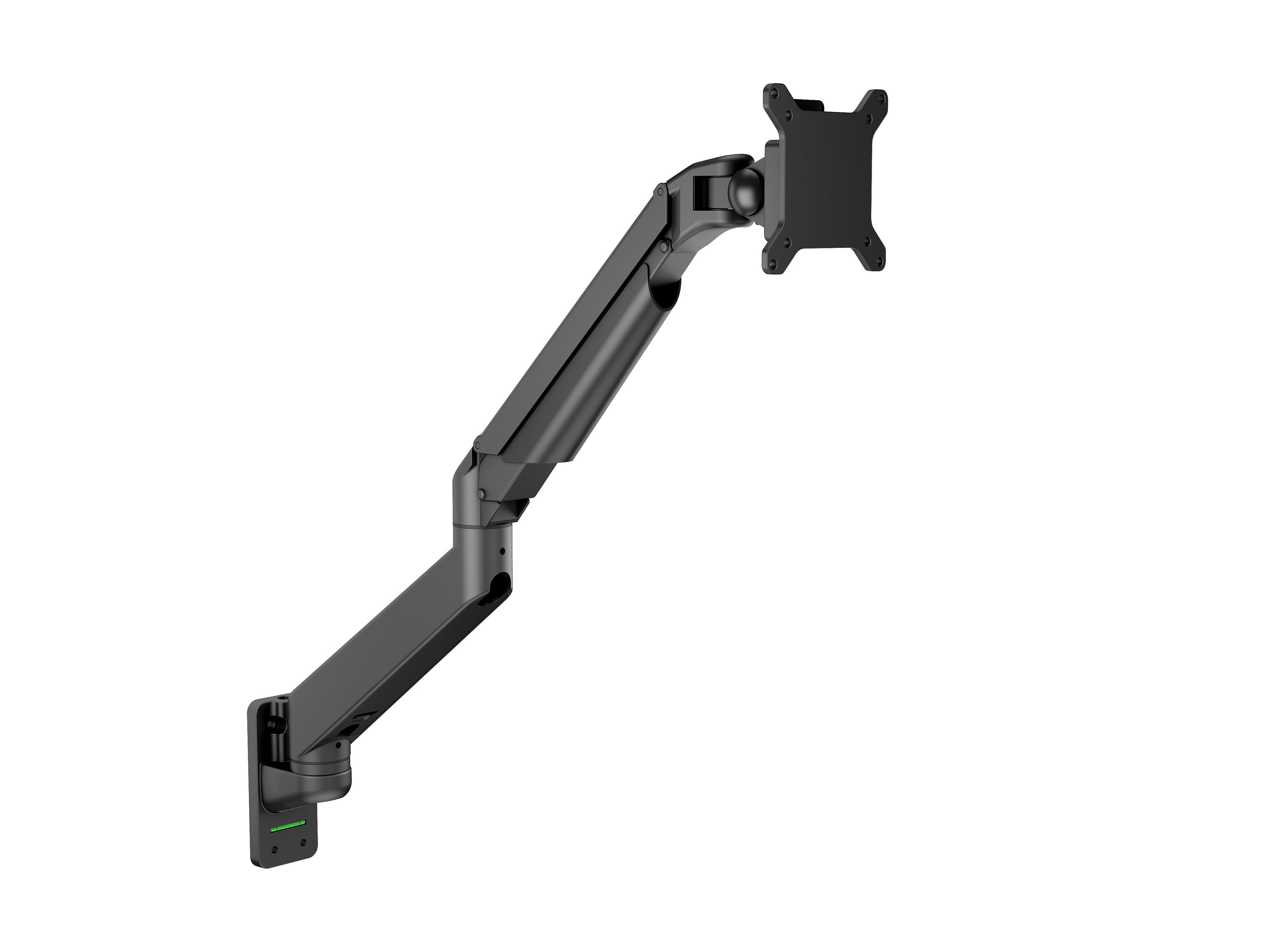 M VESA Gas Lift Arm Wall Single Black
