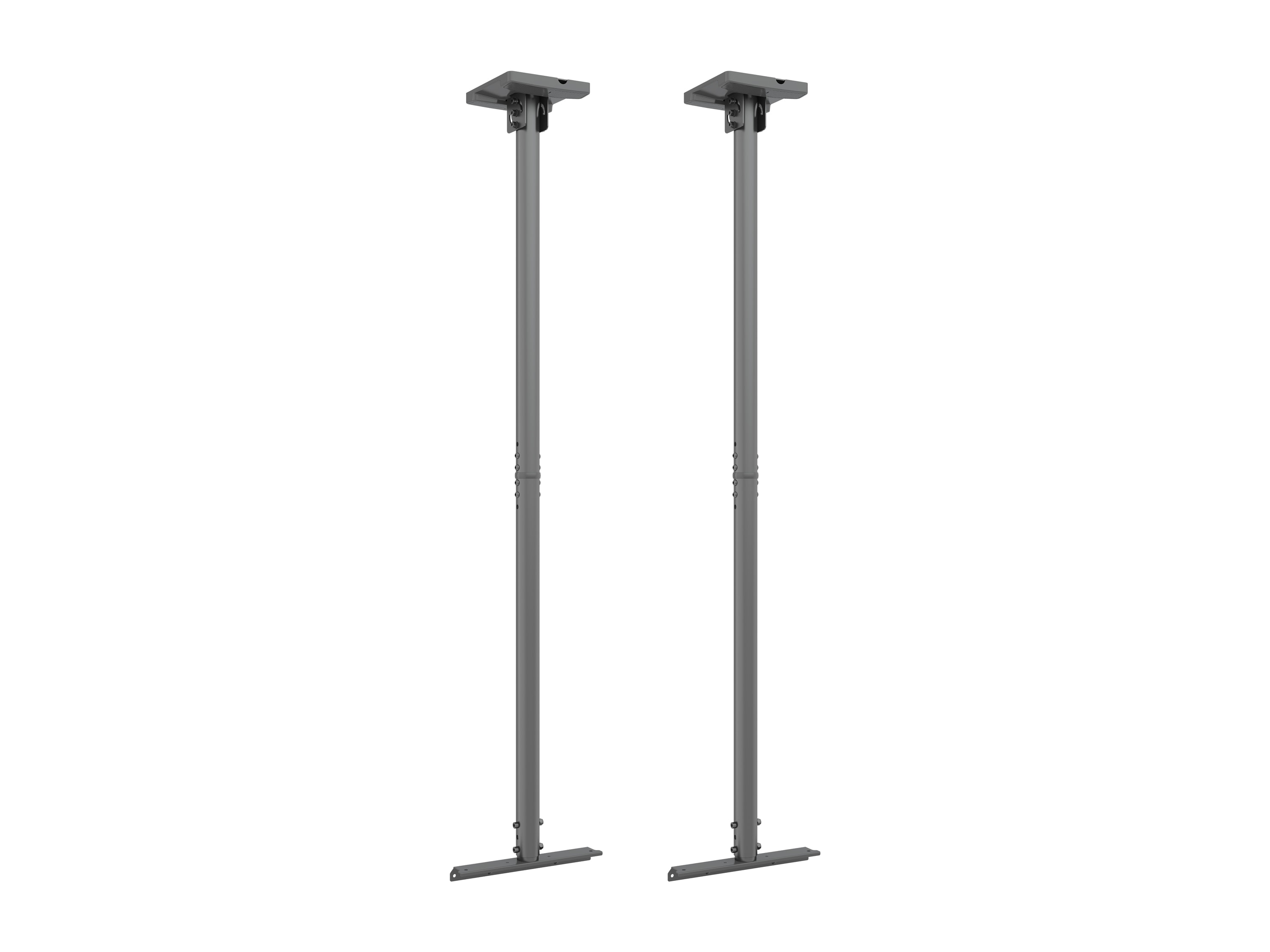 M Pro Series Enclosure - 1500mm Pipe Connecting Plate Large Black