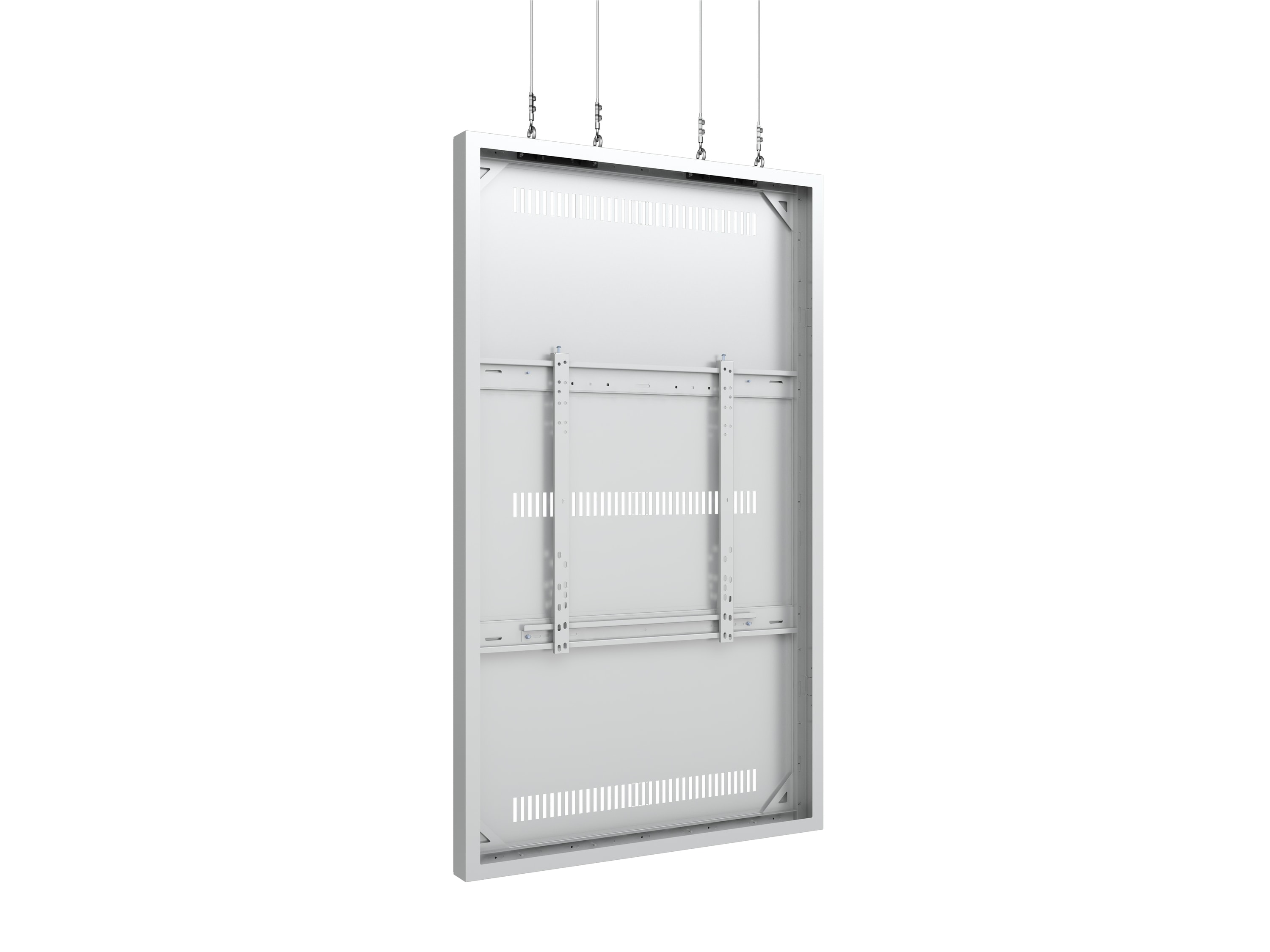 M Pro Series Enclosure 75" Wire Large White