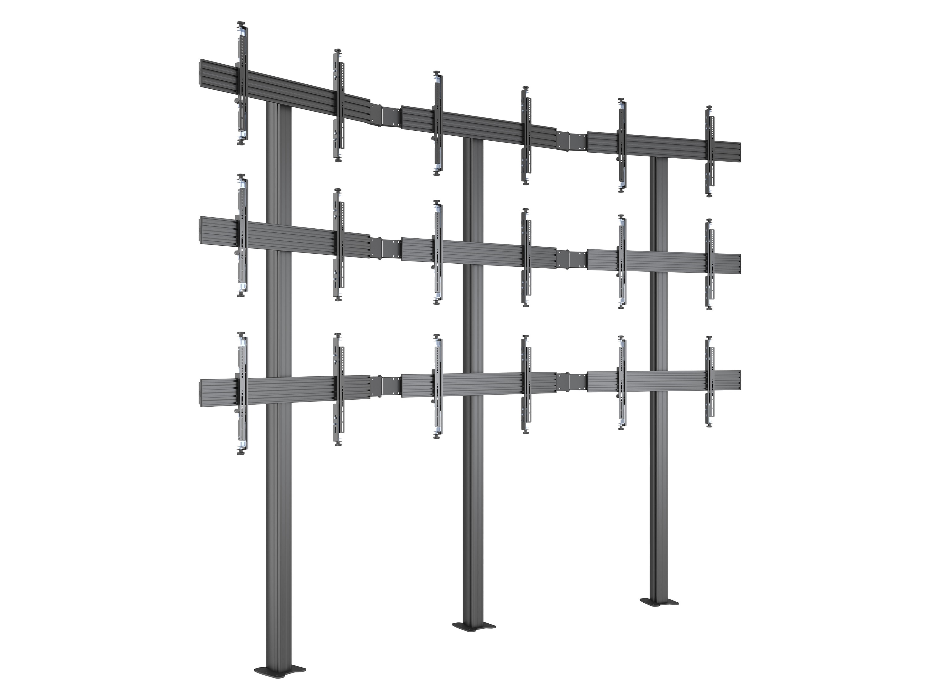 M Pro Series - Video Wall Floormount MBFMC3x3U