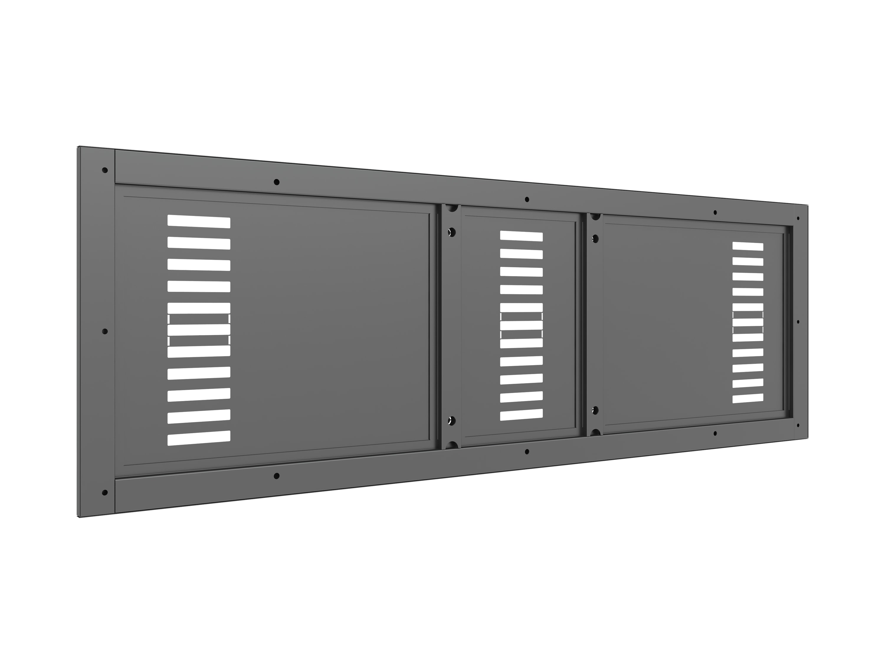M Pro Series Enclosure 37" Back Plate Black