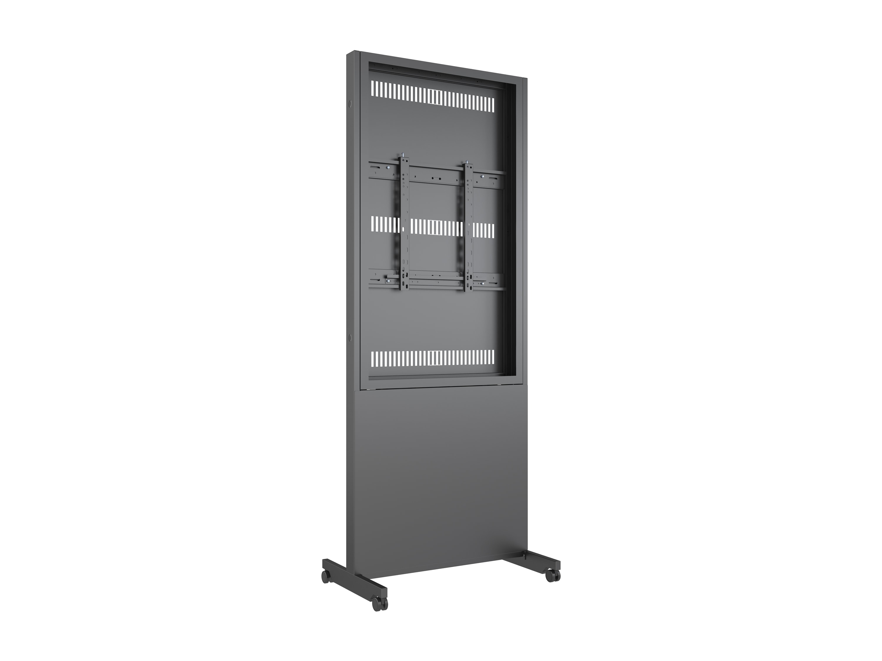 M Pro Series Enclosure 55” Totem Covered Wheelbase Black