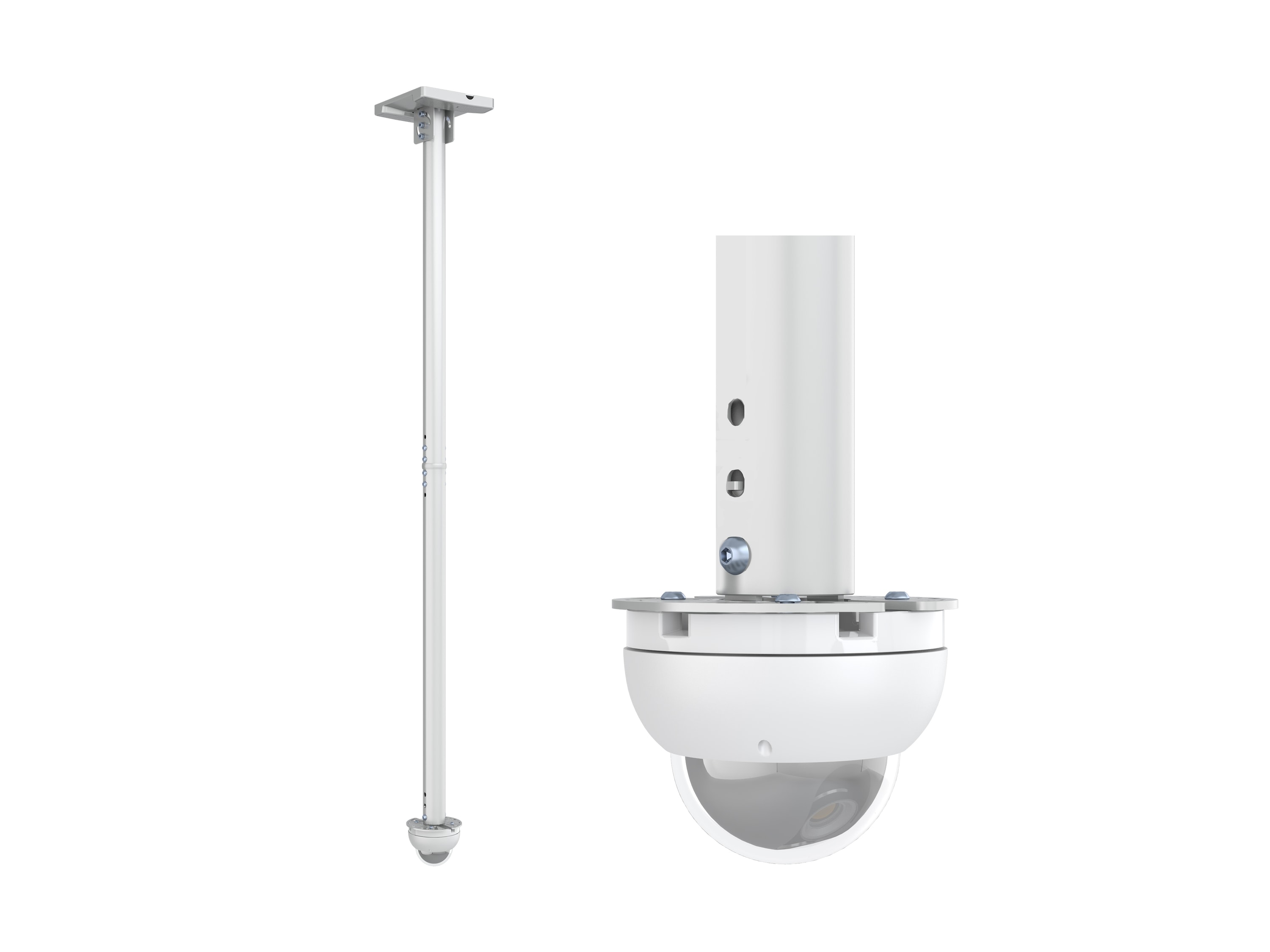M Pro Series CCTV Ceiling Mount White