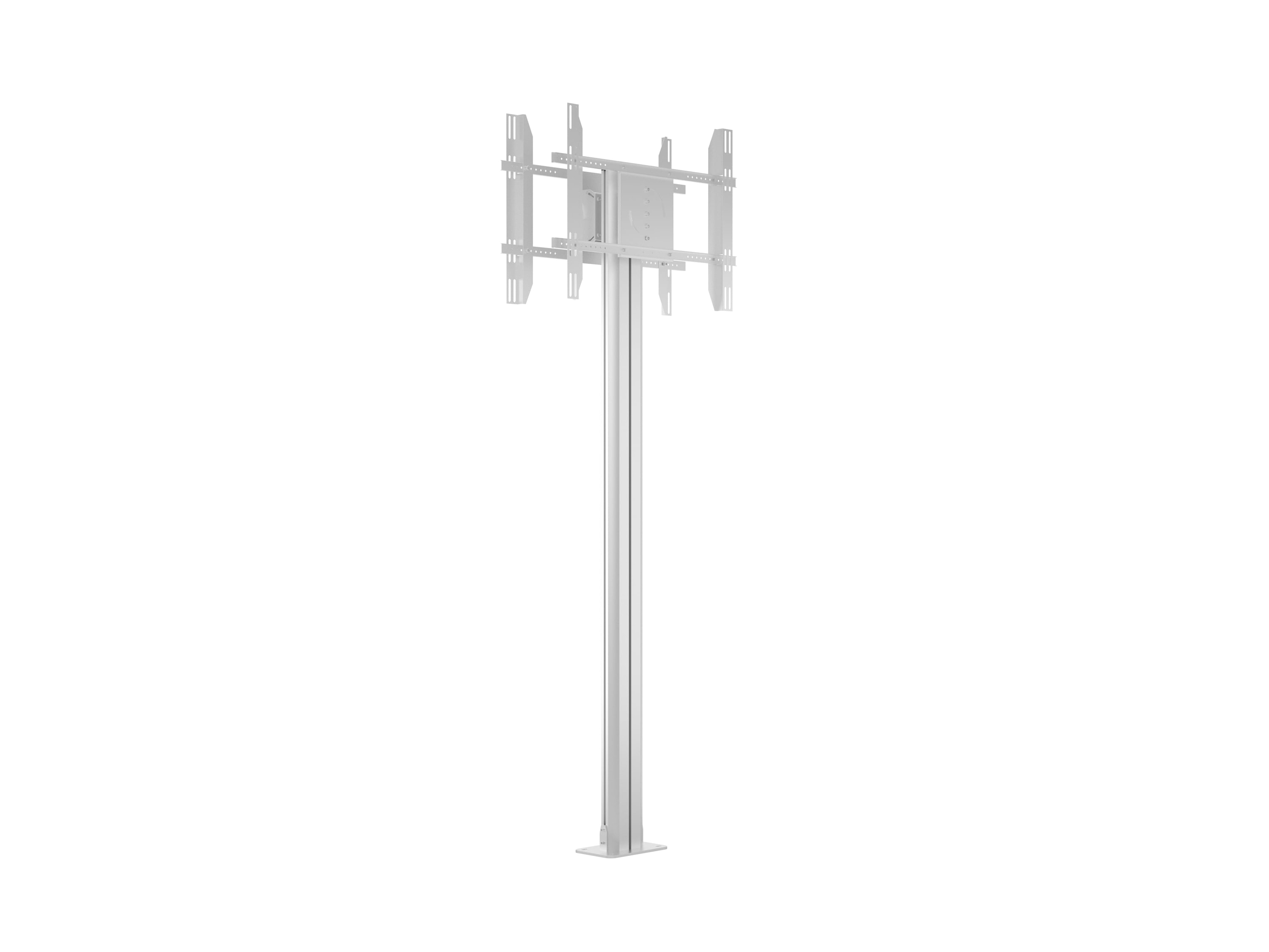 M Public Display Stand 210 HD B2B Silver w. Floormount