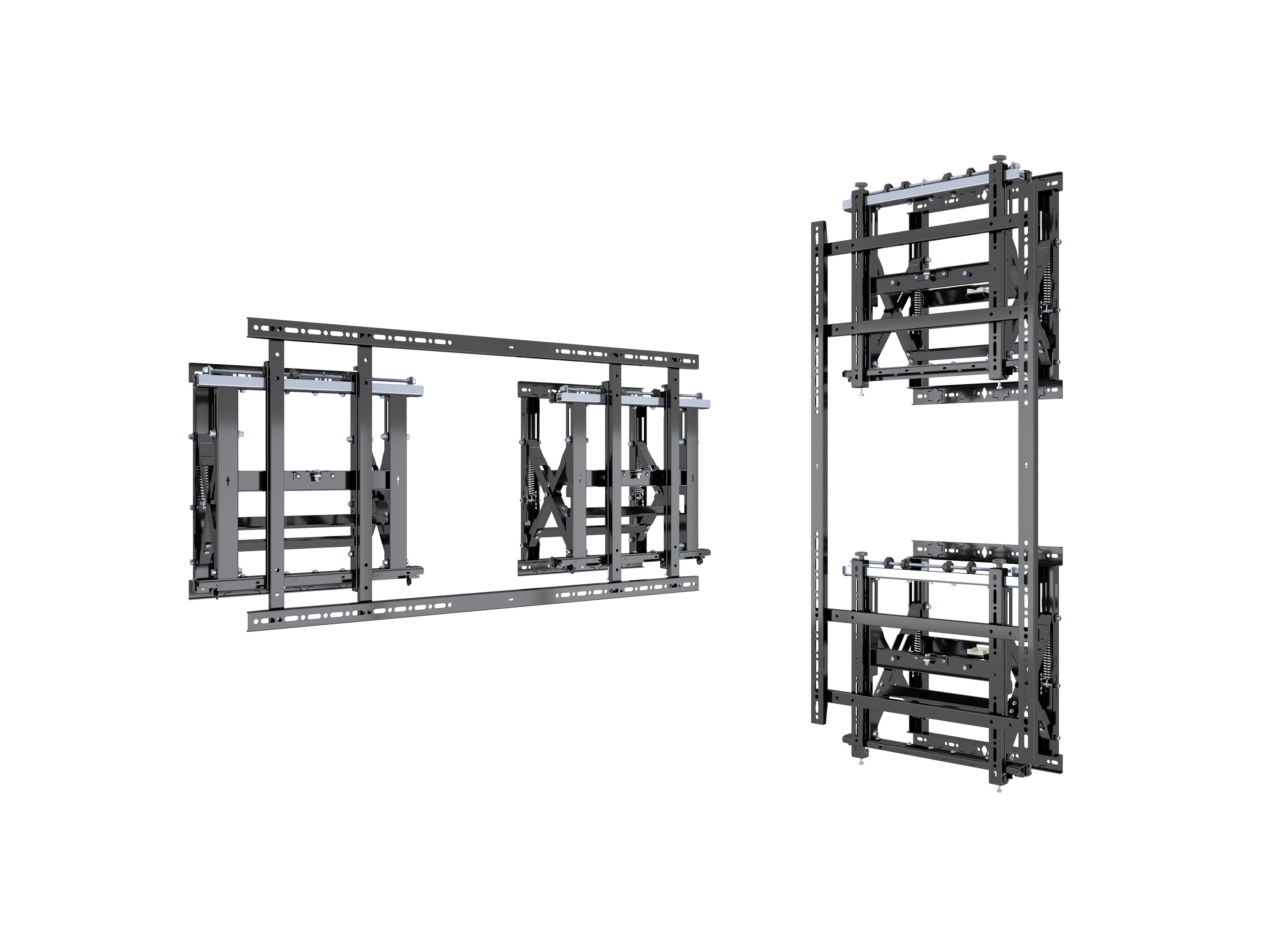 M Public Video Wall Mount Push HD VESA 1200 XL