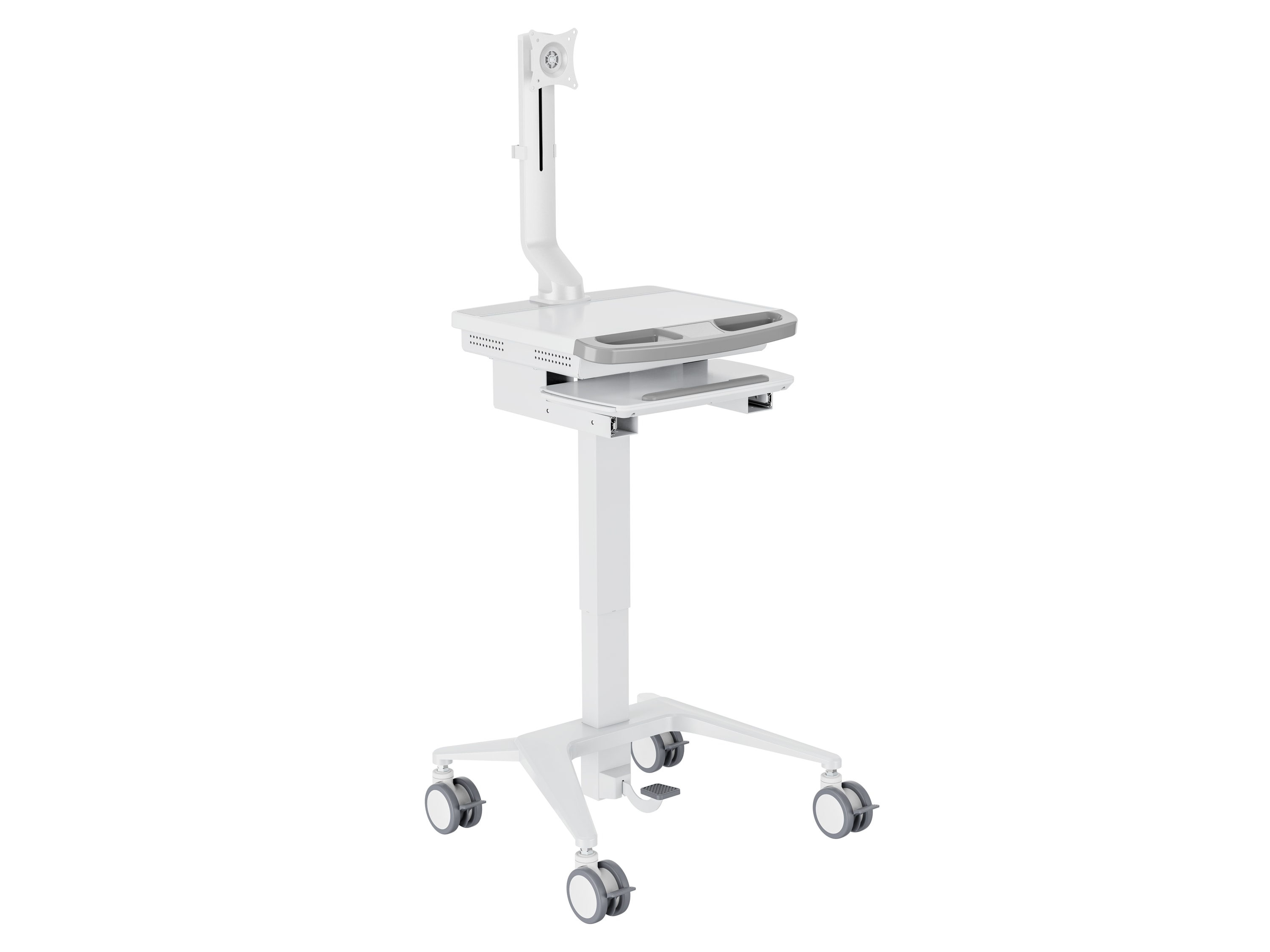 M Medical Cart Basic incl. fixed monitor arm