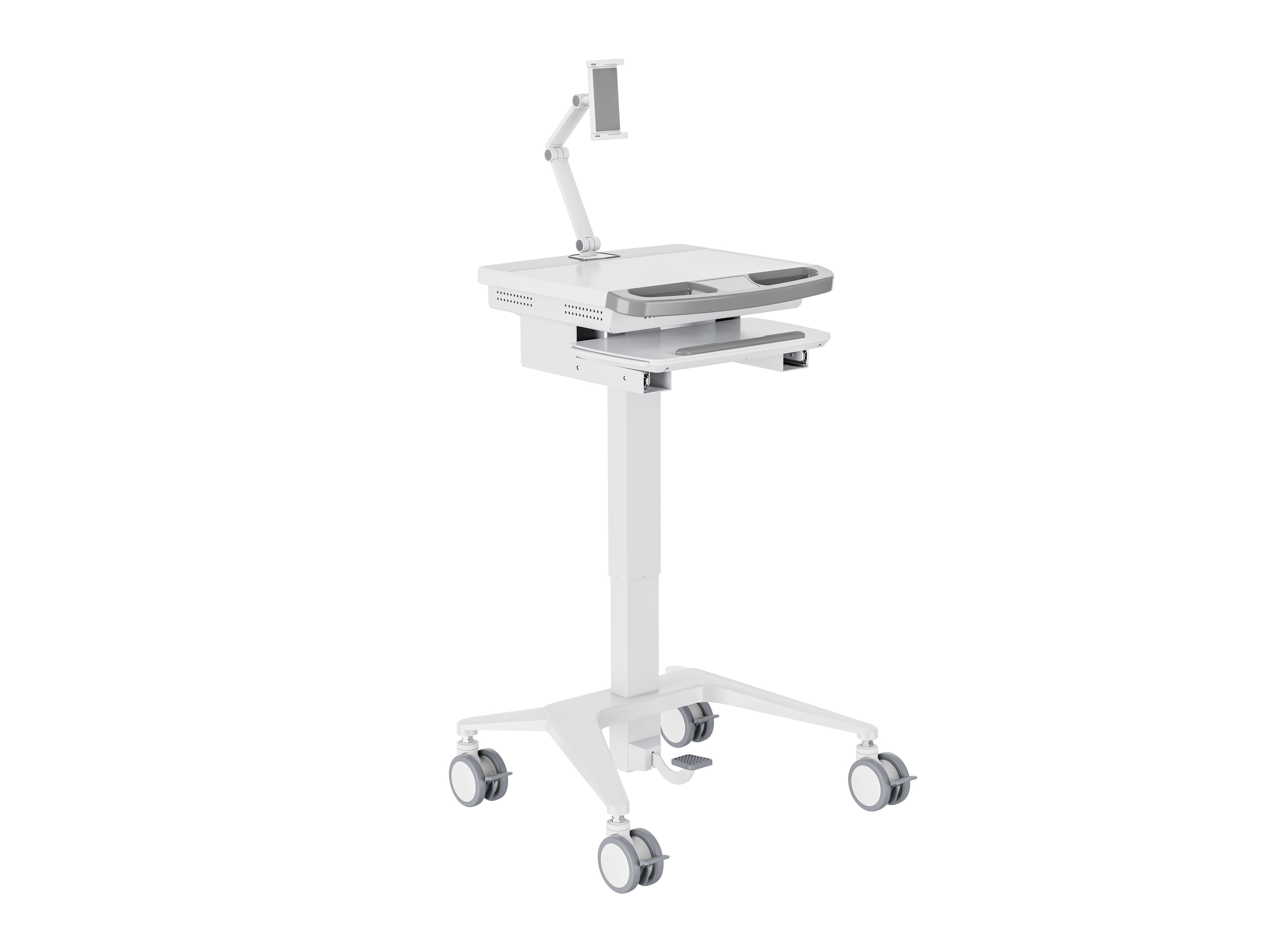 M Medical Cart Basic incl. Arm for Tablet holder