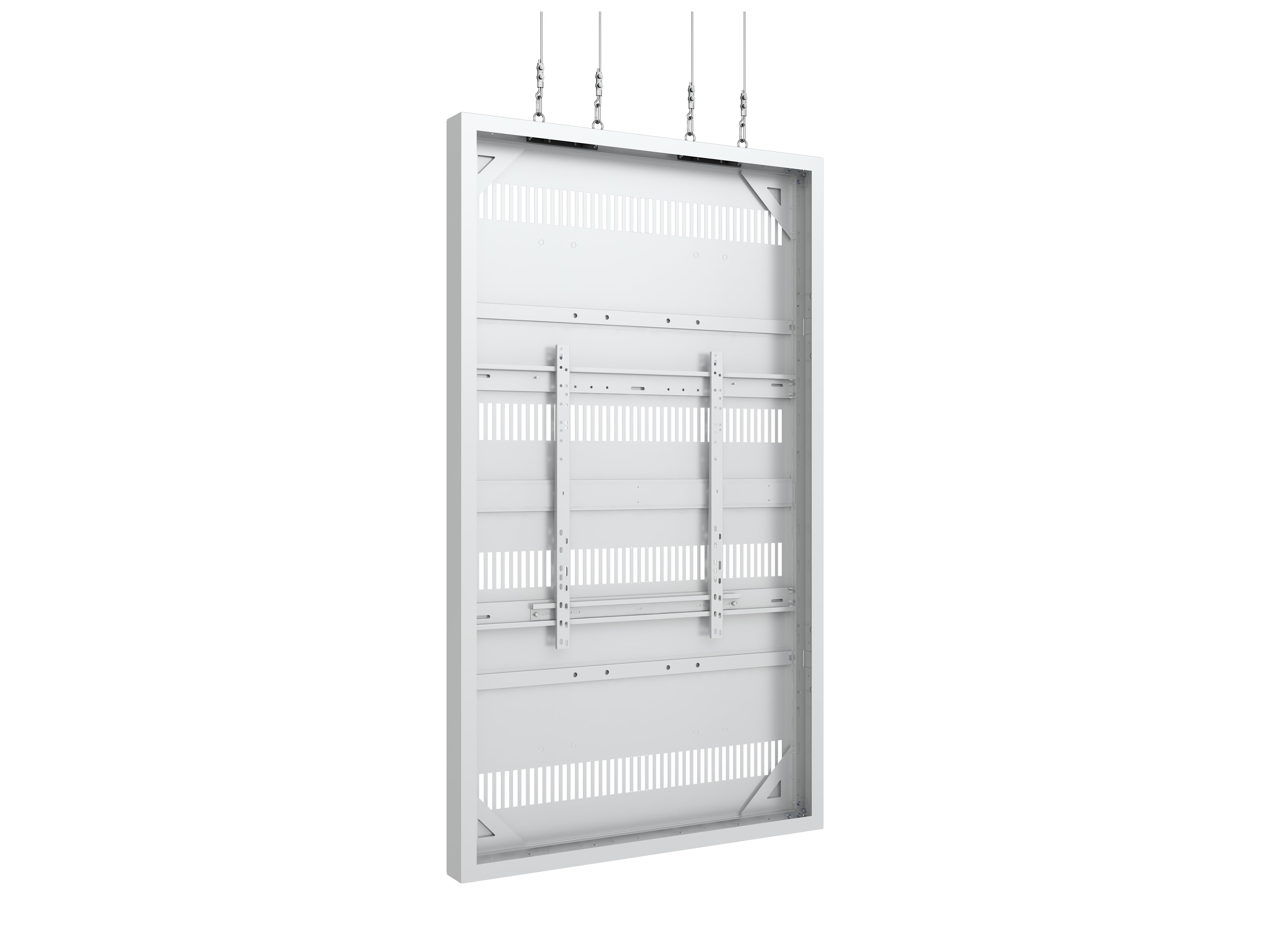 M Pro Series Enclosure 86" Wire Large White
