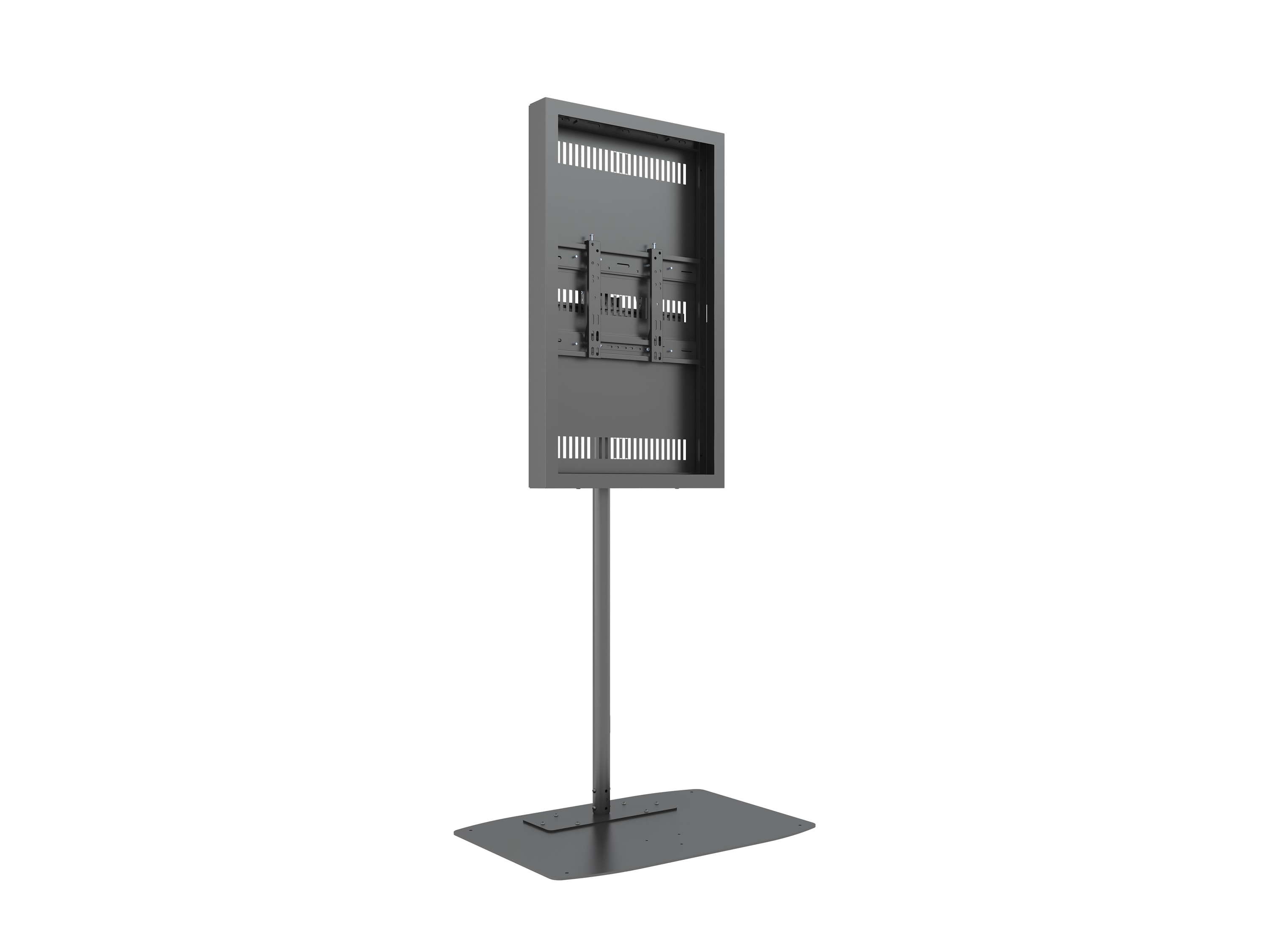M Pro Series Enclosure 46" Single Pole Floorbase