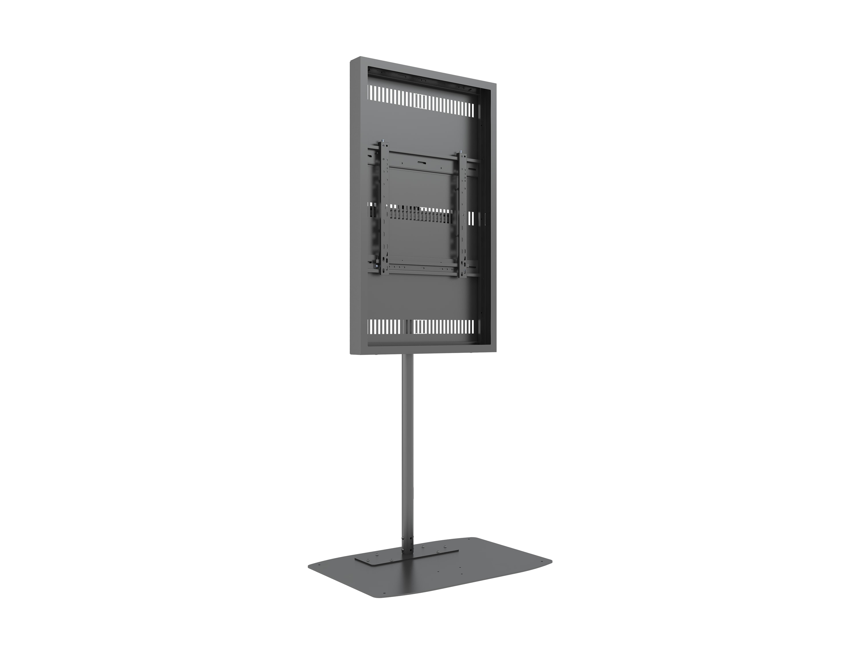 M Pro Series Enclosure 49" Single Pole Floorbase