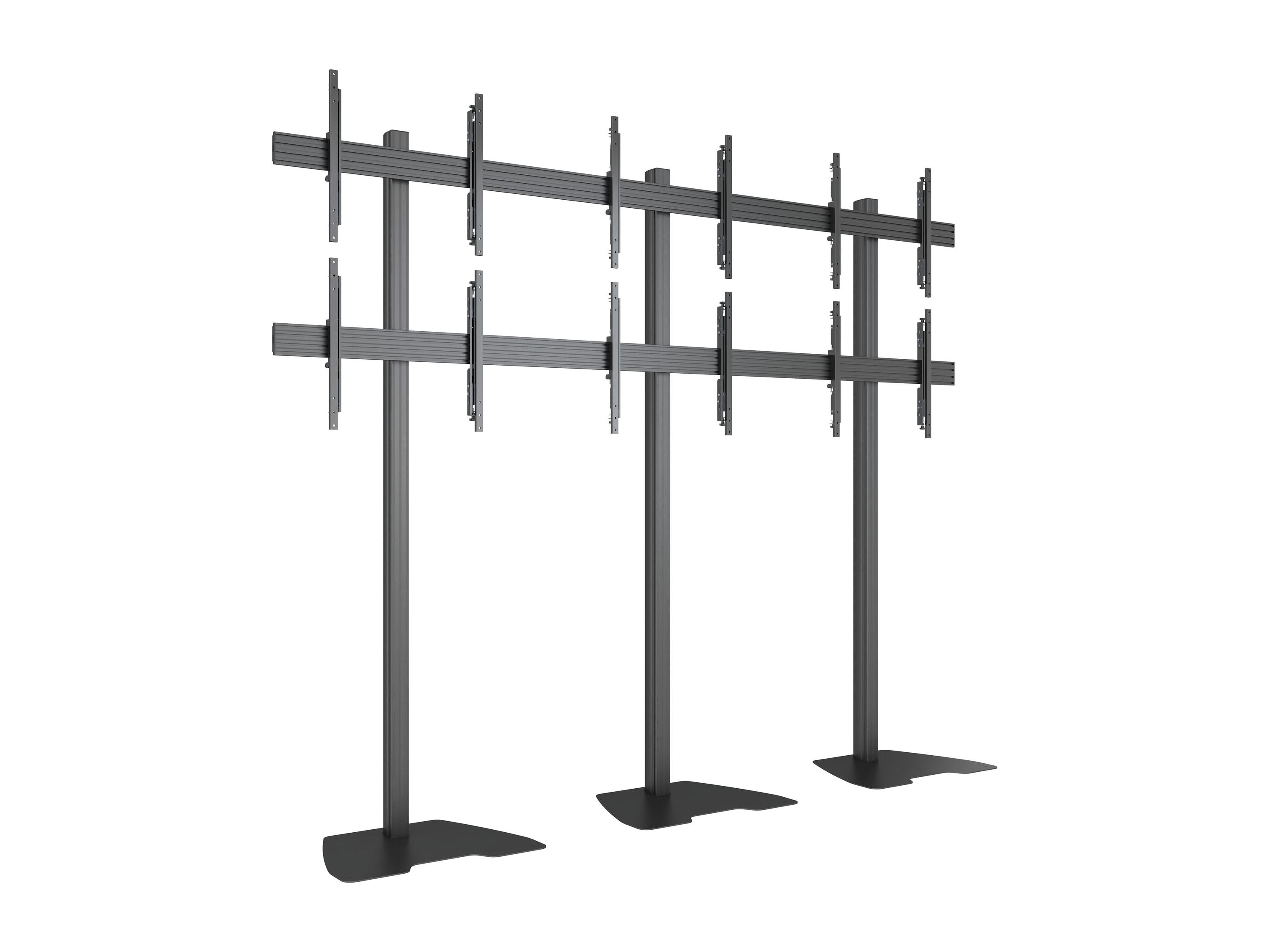 M Pro Series Video Wall Stand MBF3x2U 270 Micro Adjustable VESA 600
