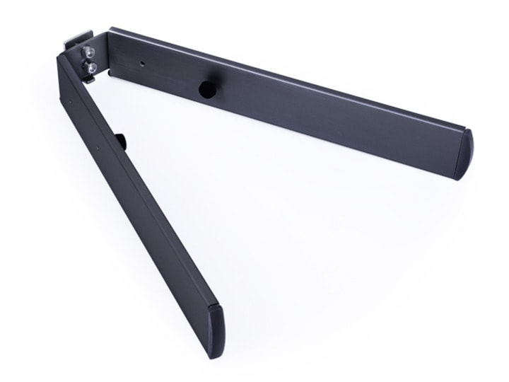 M Public Display Stand Frontshelf Black