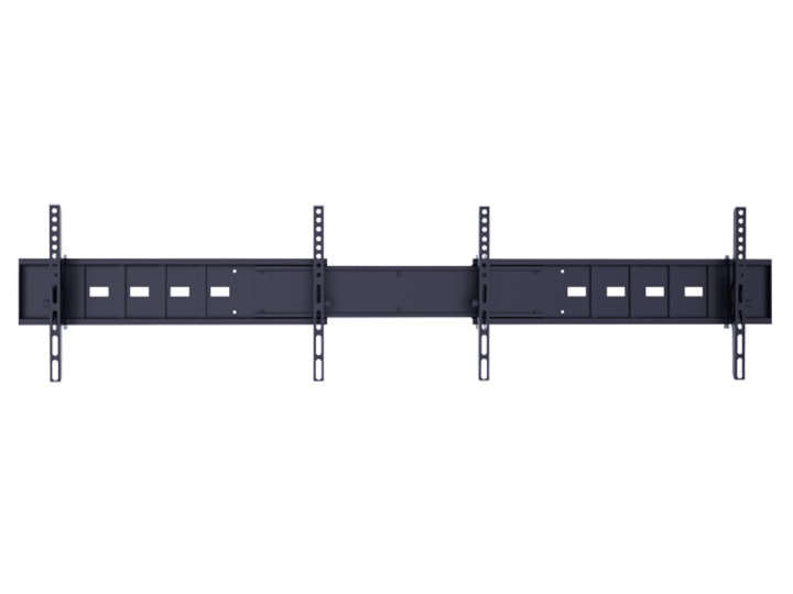 M Public Display Stand Dual Screen Mount 40-55" Black