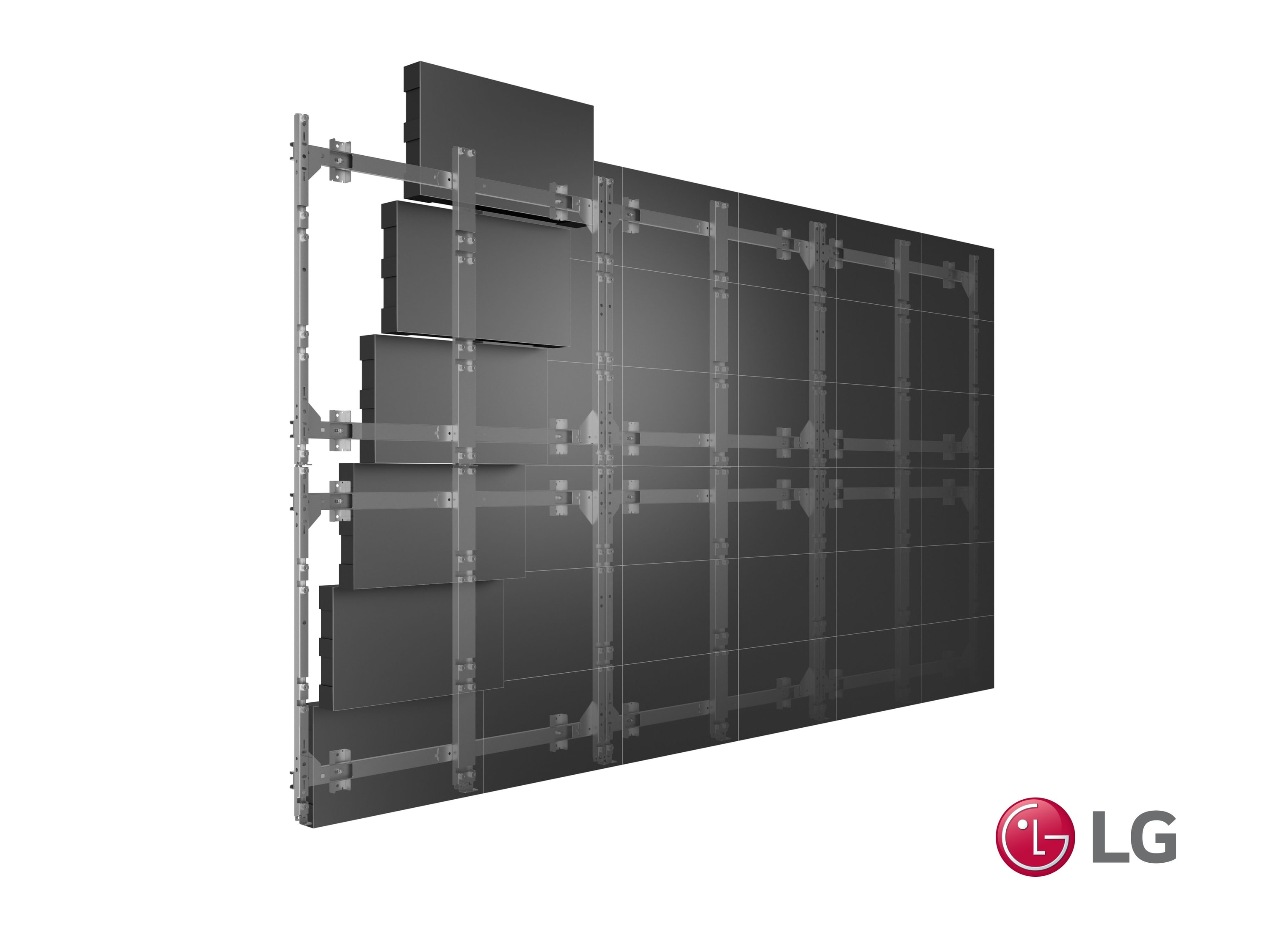 Pro Series LG LED WALL 6X6, 163", LG LAS0XXDBn-F