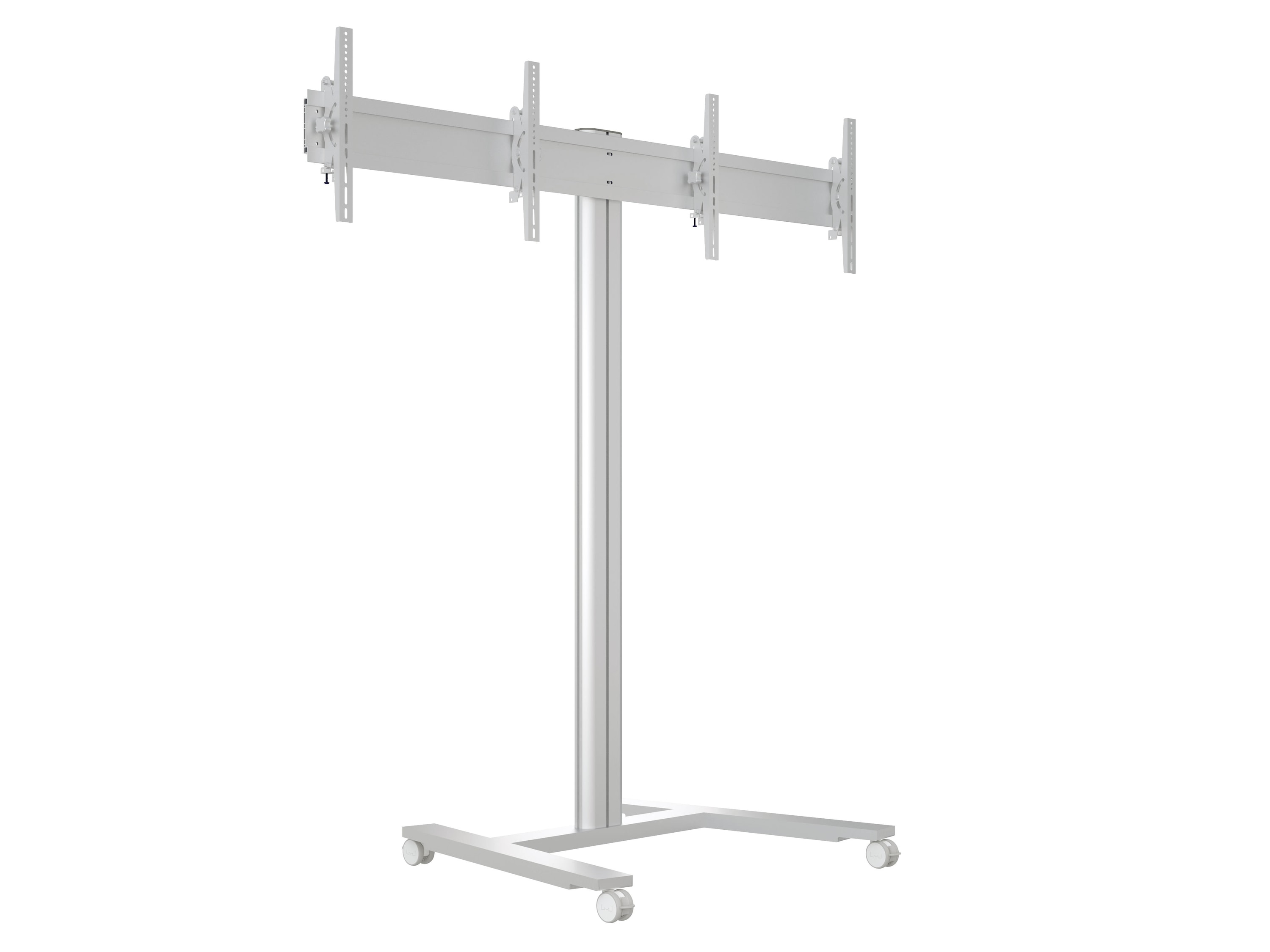 M Public Display Stand 180 HD Dual Silver