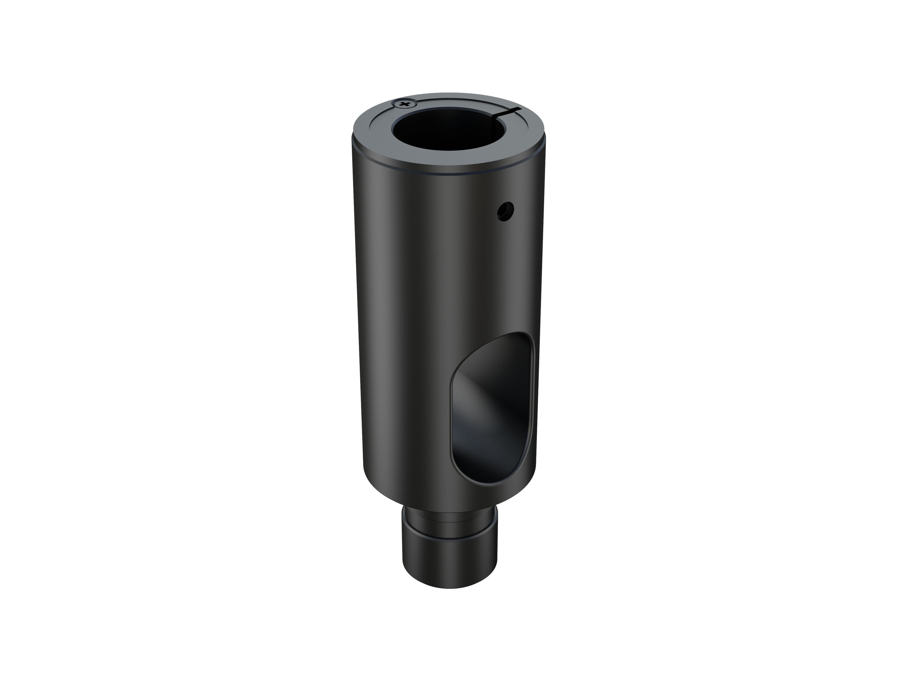 M Extension Pipe 10cm for M VESA Gas Lift Arm Single Black