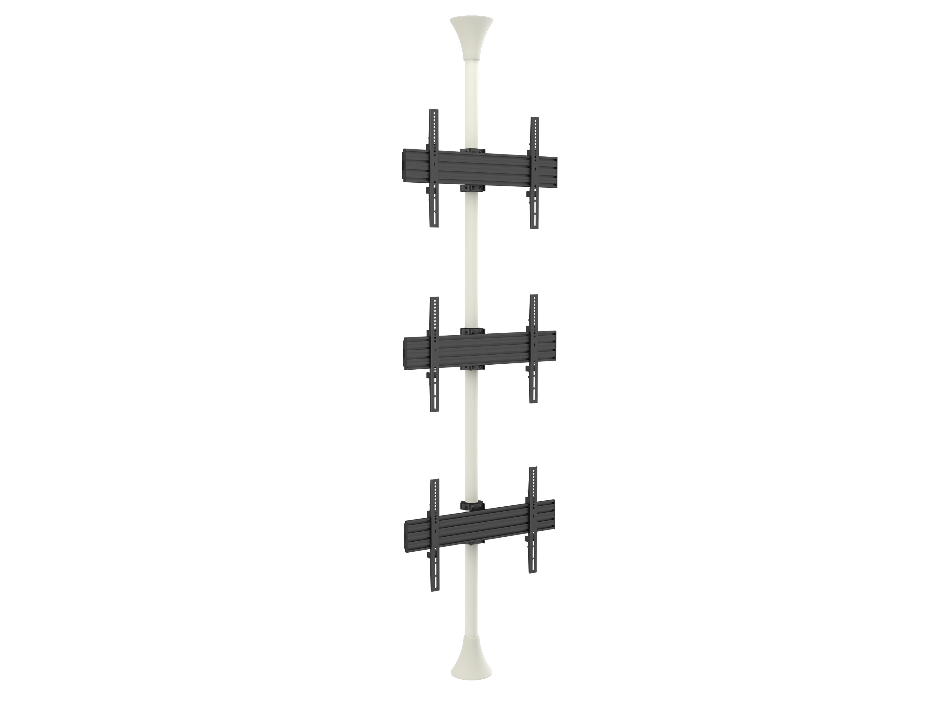 M Floor to Ceiling Mount Pro MBFC3U White