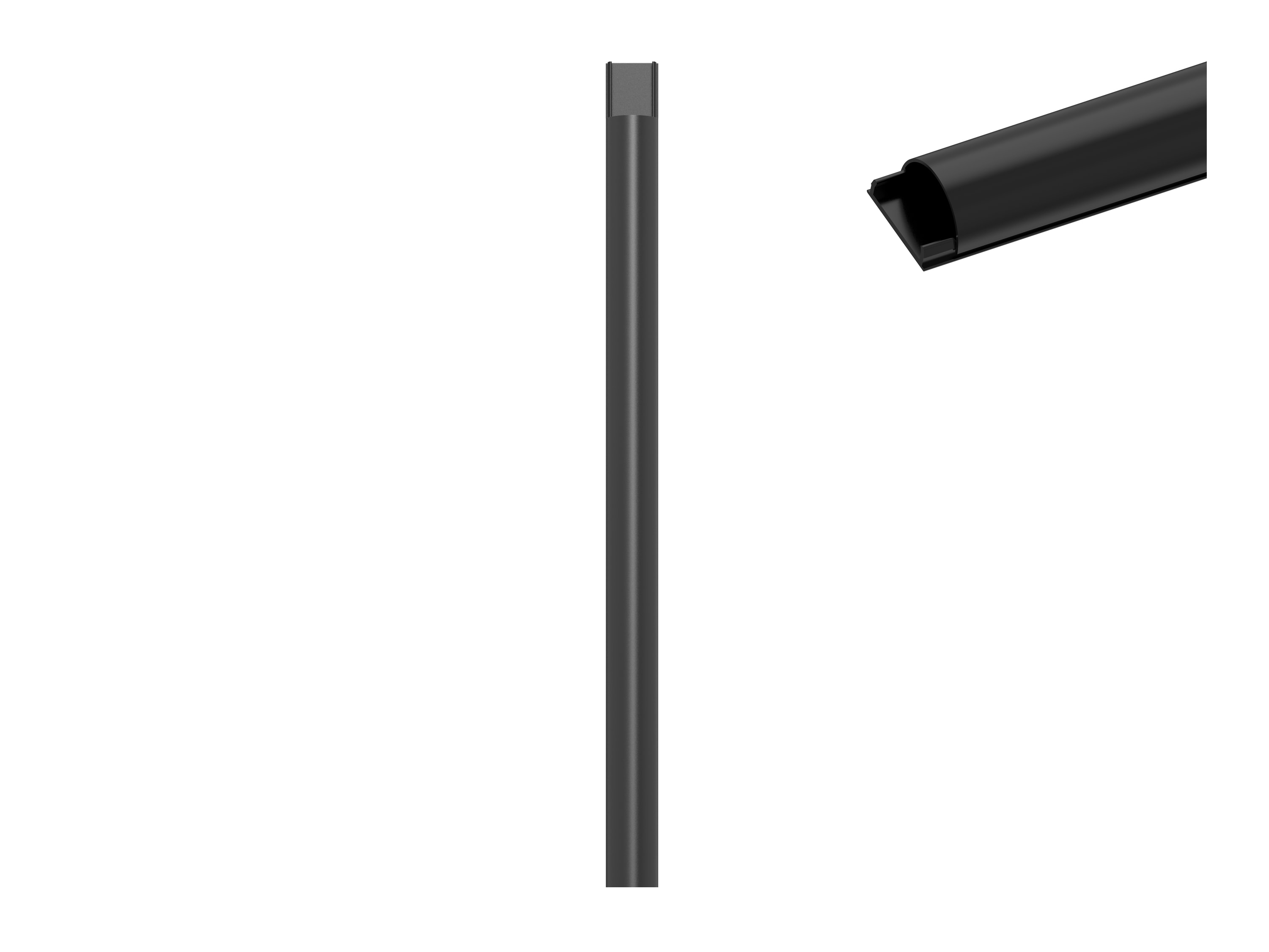 M Universal Cable Cover Black 33mm-W 1600-L