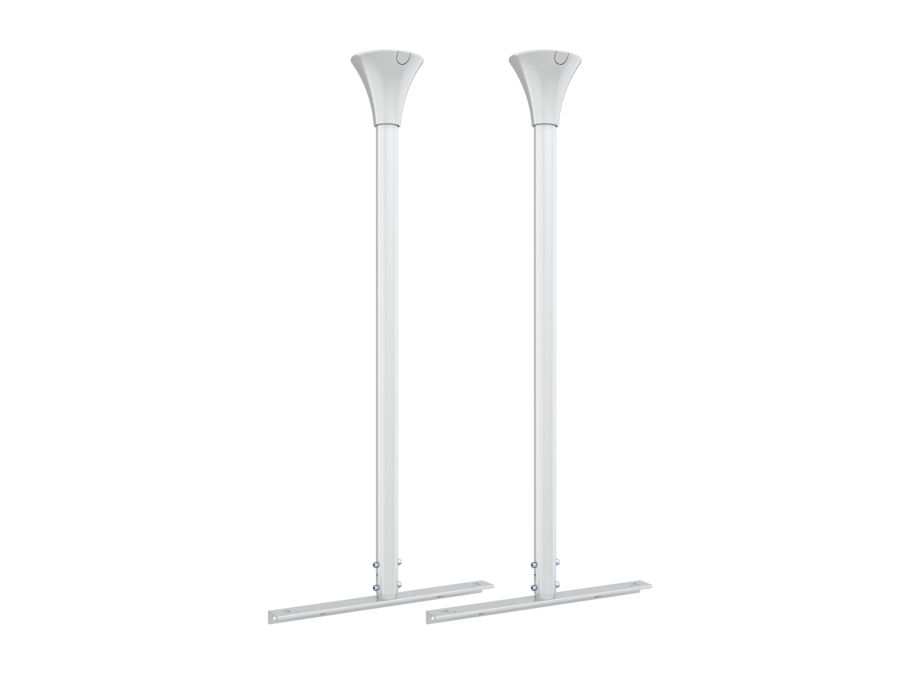 M Pro Enclosure Floor to Ceiling Kit Medium White