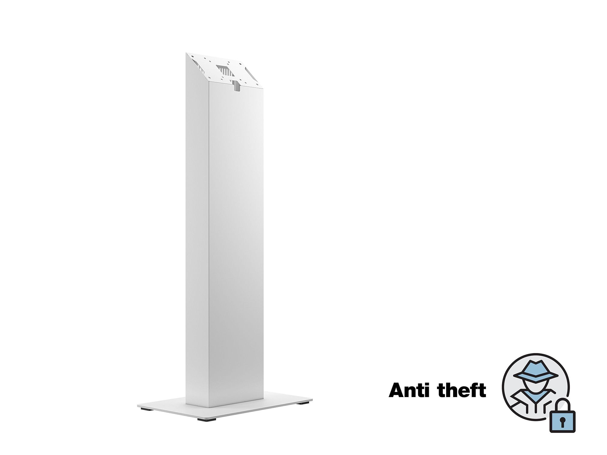 M Pro Series - Kiosk 13"-32" White