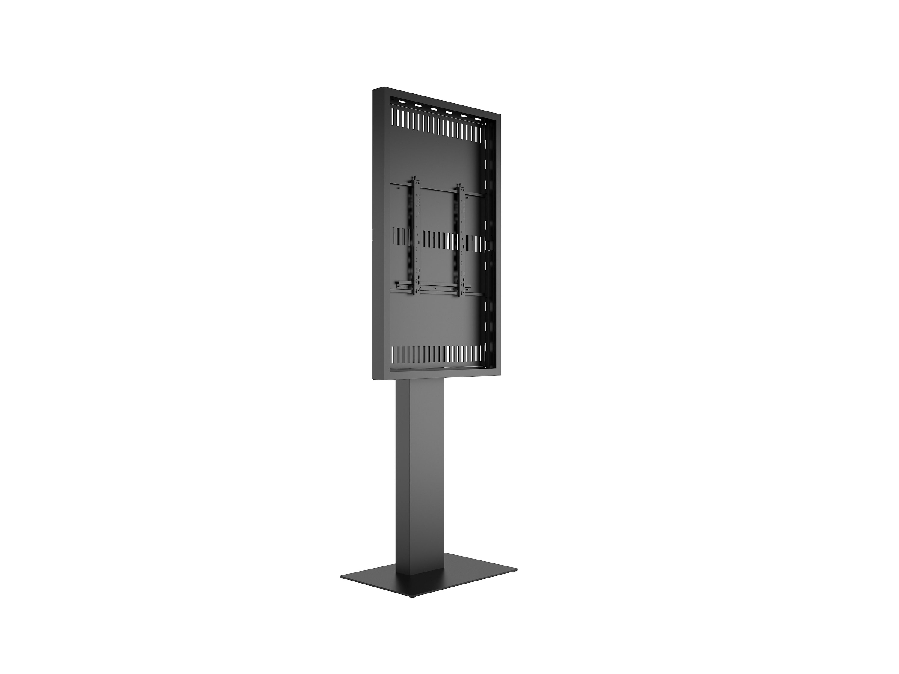 M Pro Series Enclosure 55" Kiosk Black