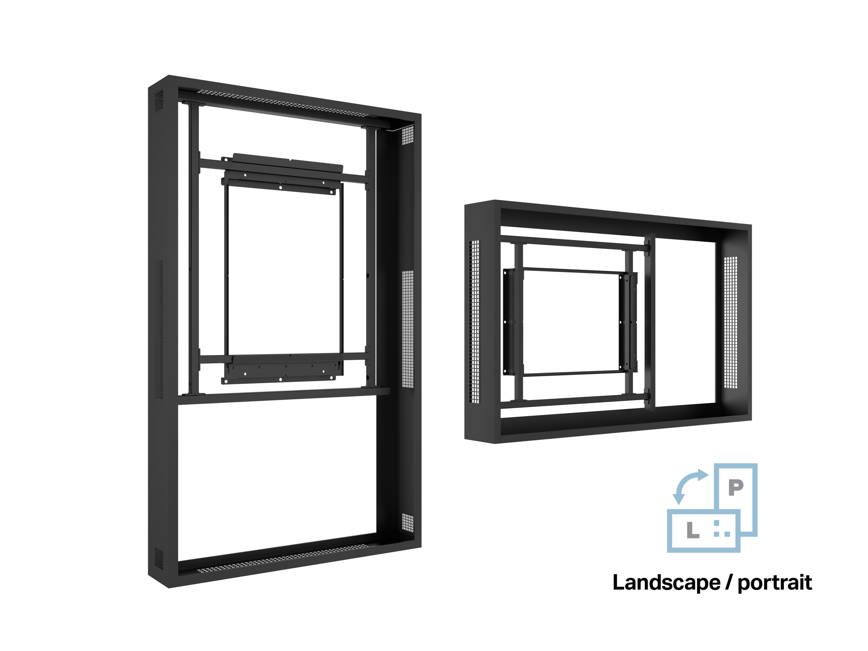 M Wallmount Pro OH75F-A with Frame