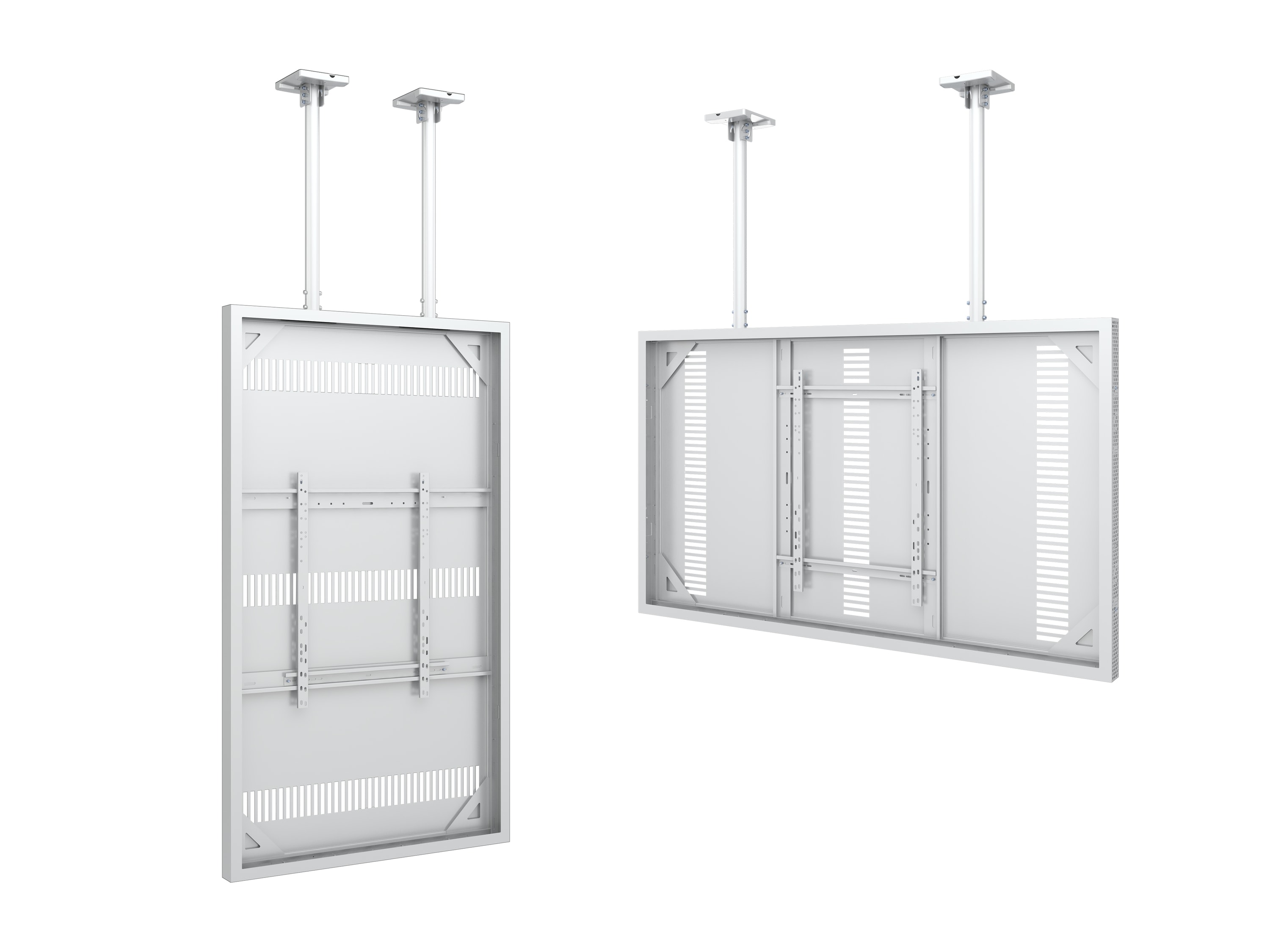 M Pro Series Enclosure 85" Ceiling Large White