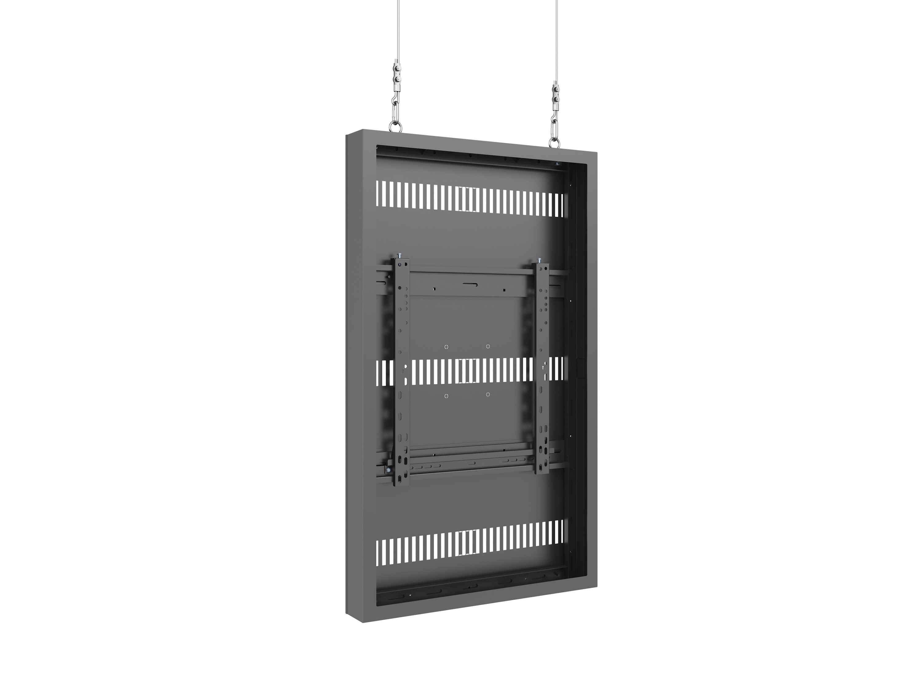 M Pro Series Enclosure 46" High Brightness Wire Small Black