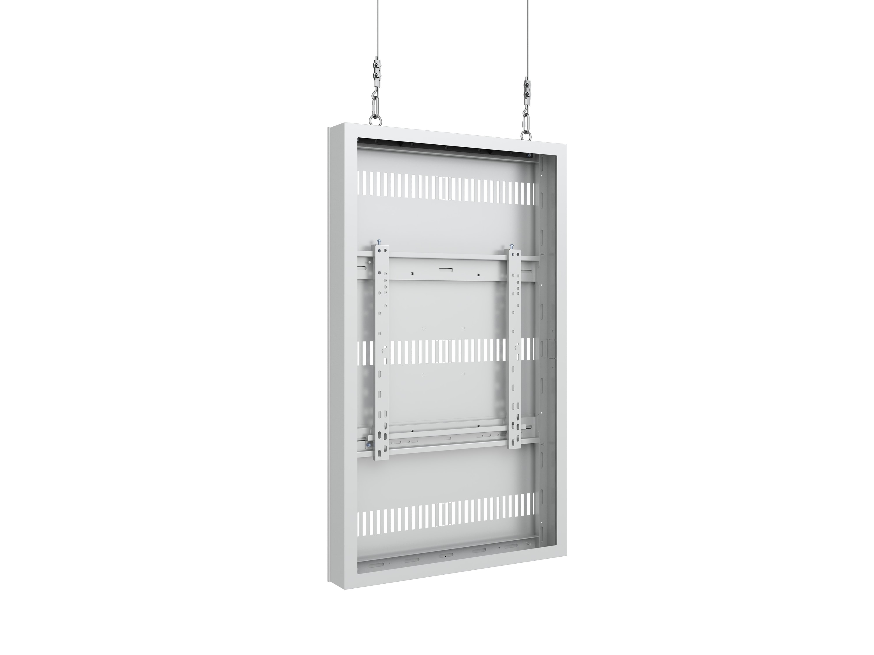 M Pro Series Enclosure 46" High Brightness Wire Small White