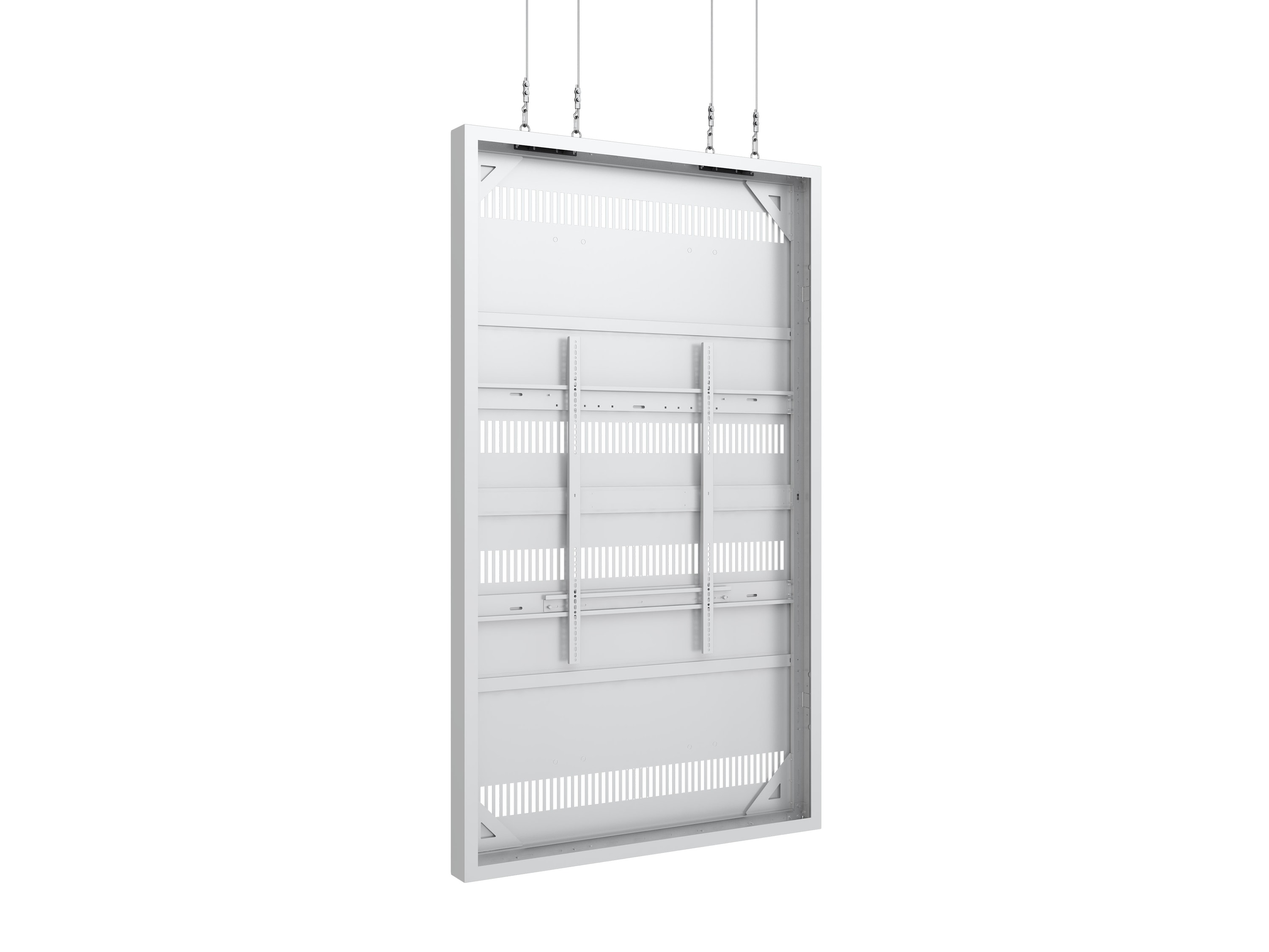 M Pro Series Enclosure 98" Wire Large White
