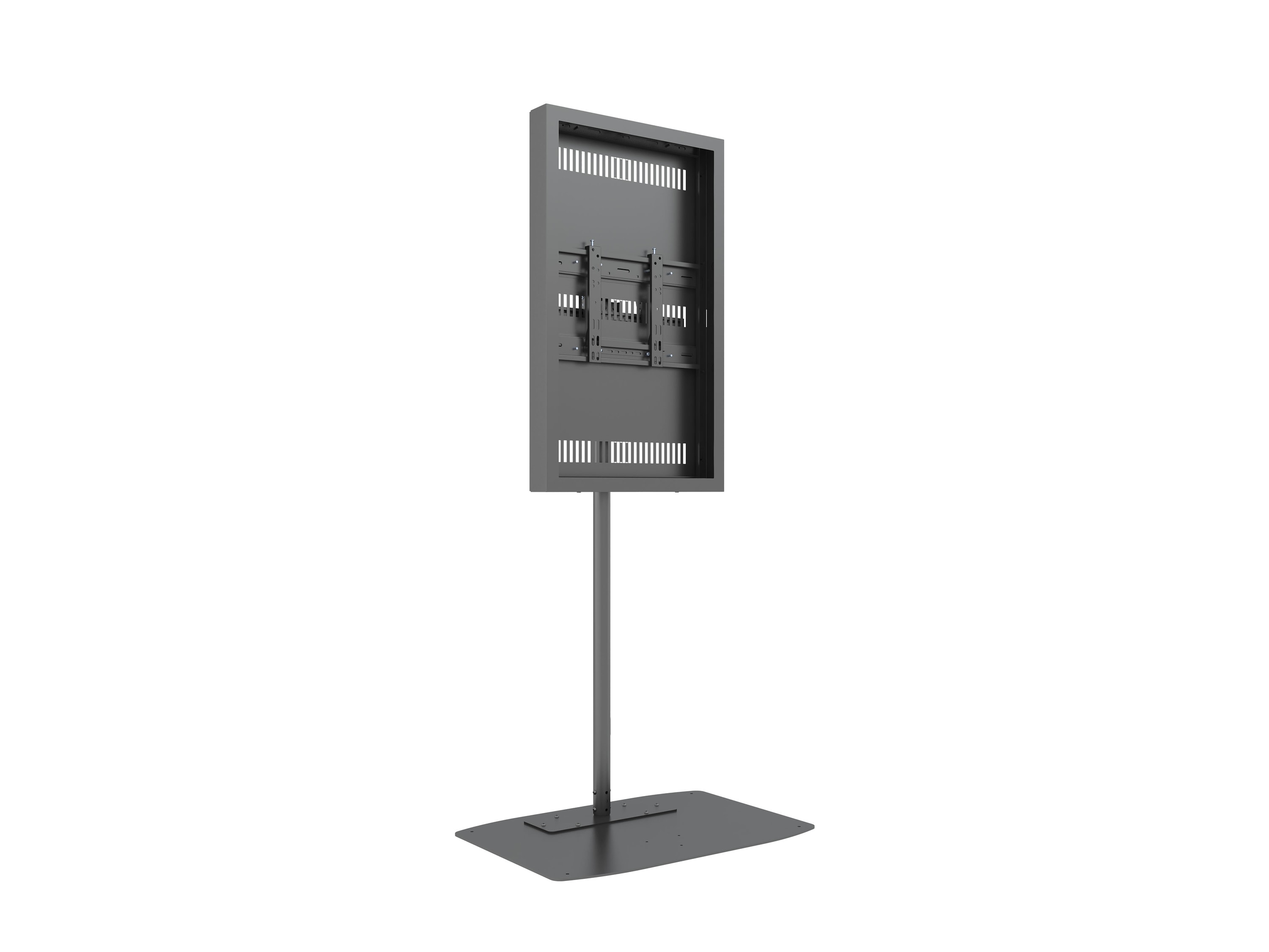 M Pro Series Enclosure 43" Single Pole Floorbase