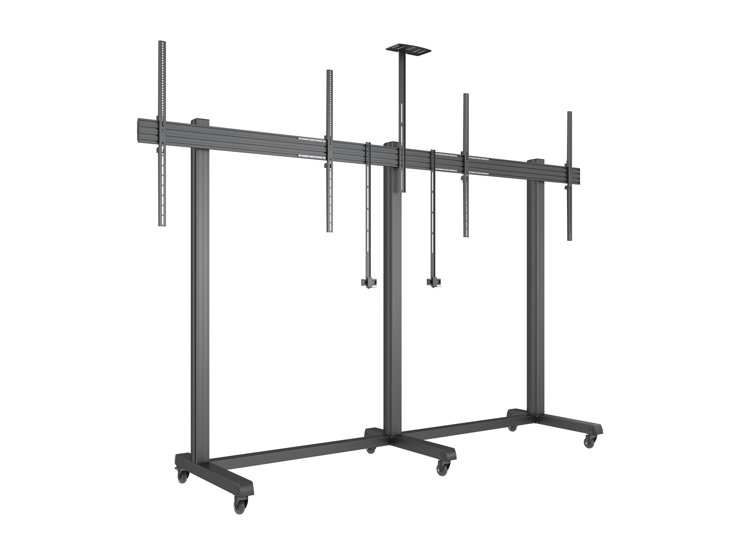 M Pro Series - Collaboration Floorstand Side by Side 90" VESA 1000