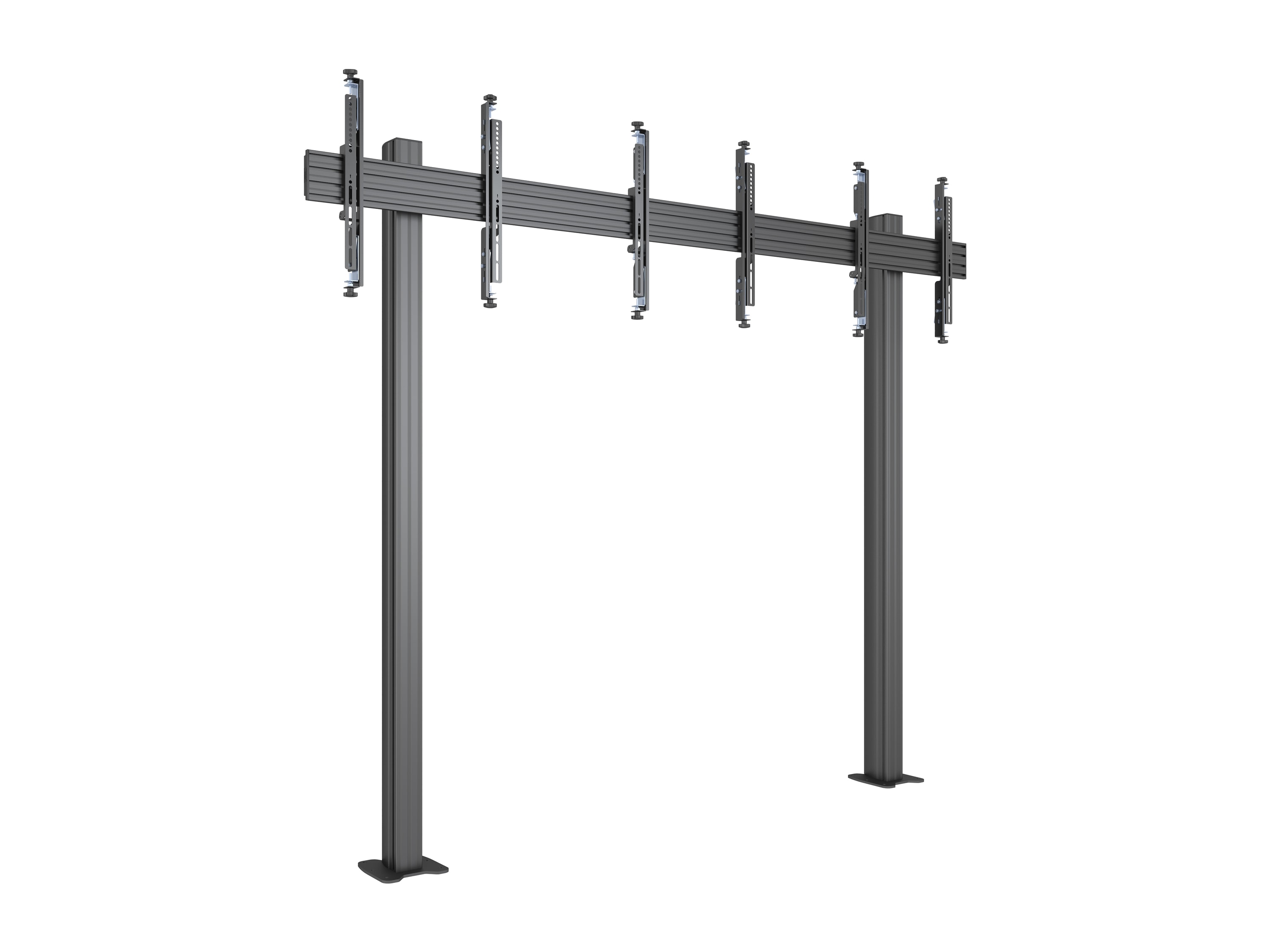 M Floormount Pro MBFM3x1UP 180 Micro Adjustable
