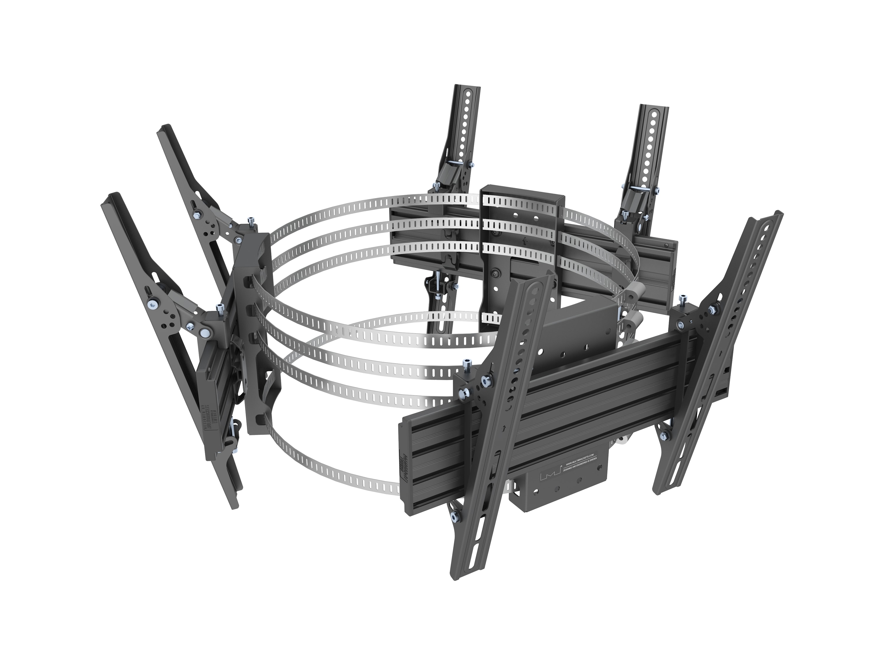 Pro Series - M Wallmount Column Triple