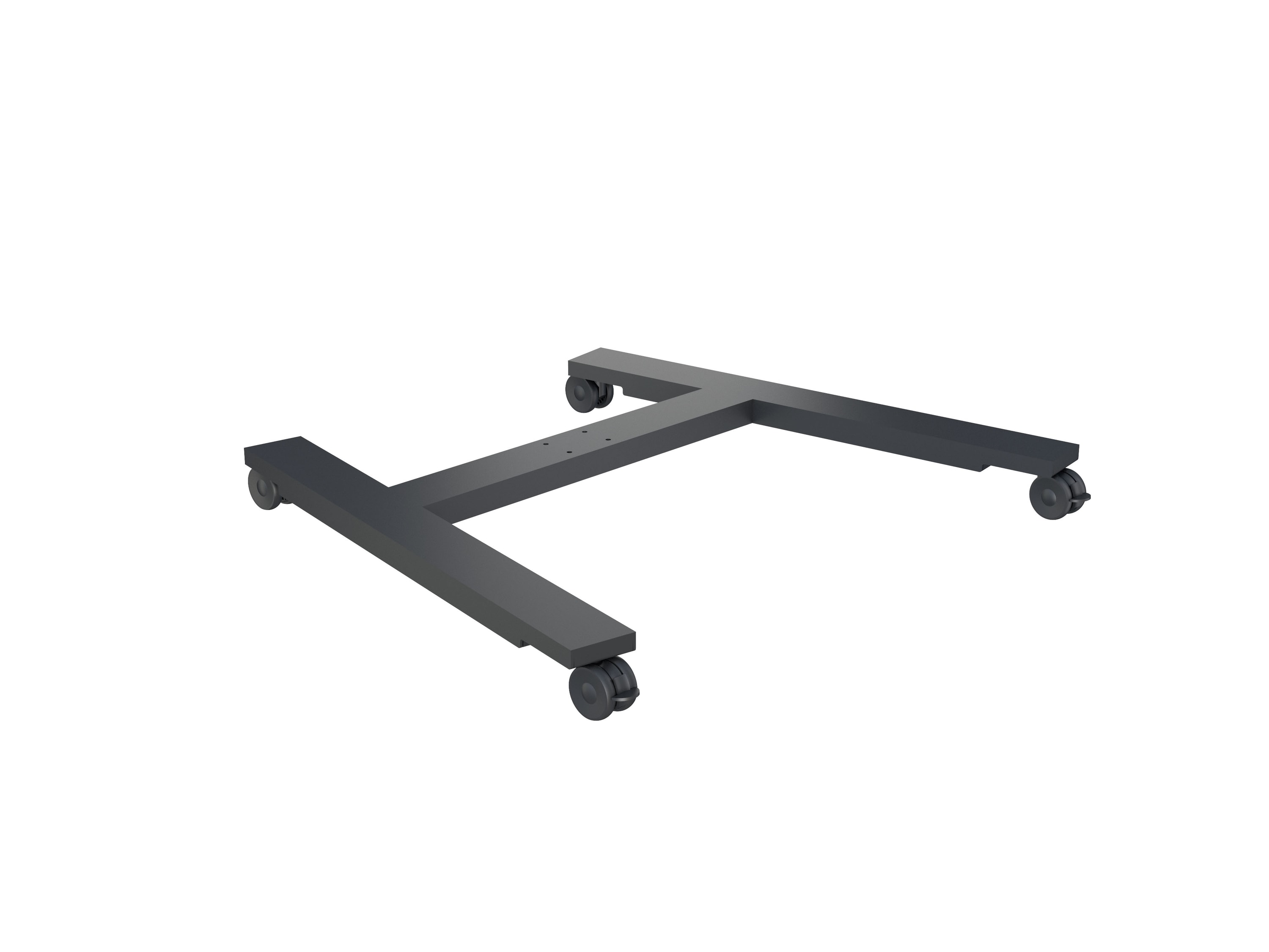 M Public Display Stand Wheelbase HD Black