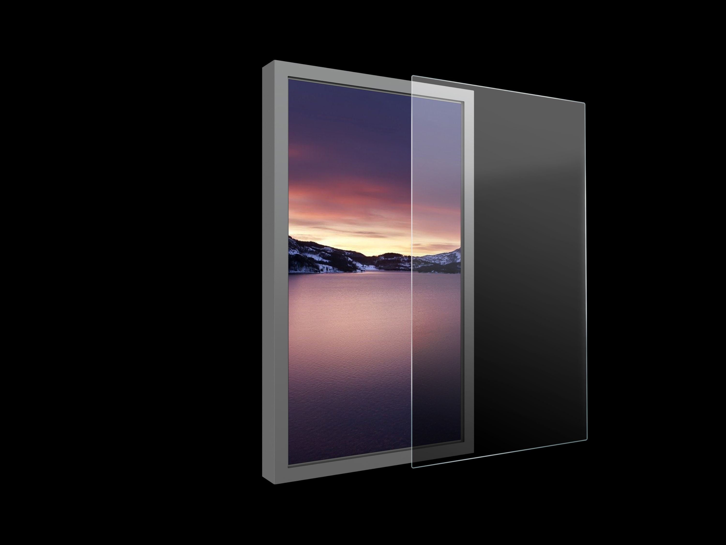 M Pro Series Enclosure - Safety Sheet Polycarbonate 32"