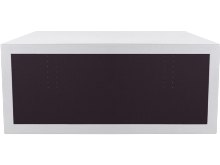 M Public Display Stand MediaBox1 Silver White
