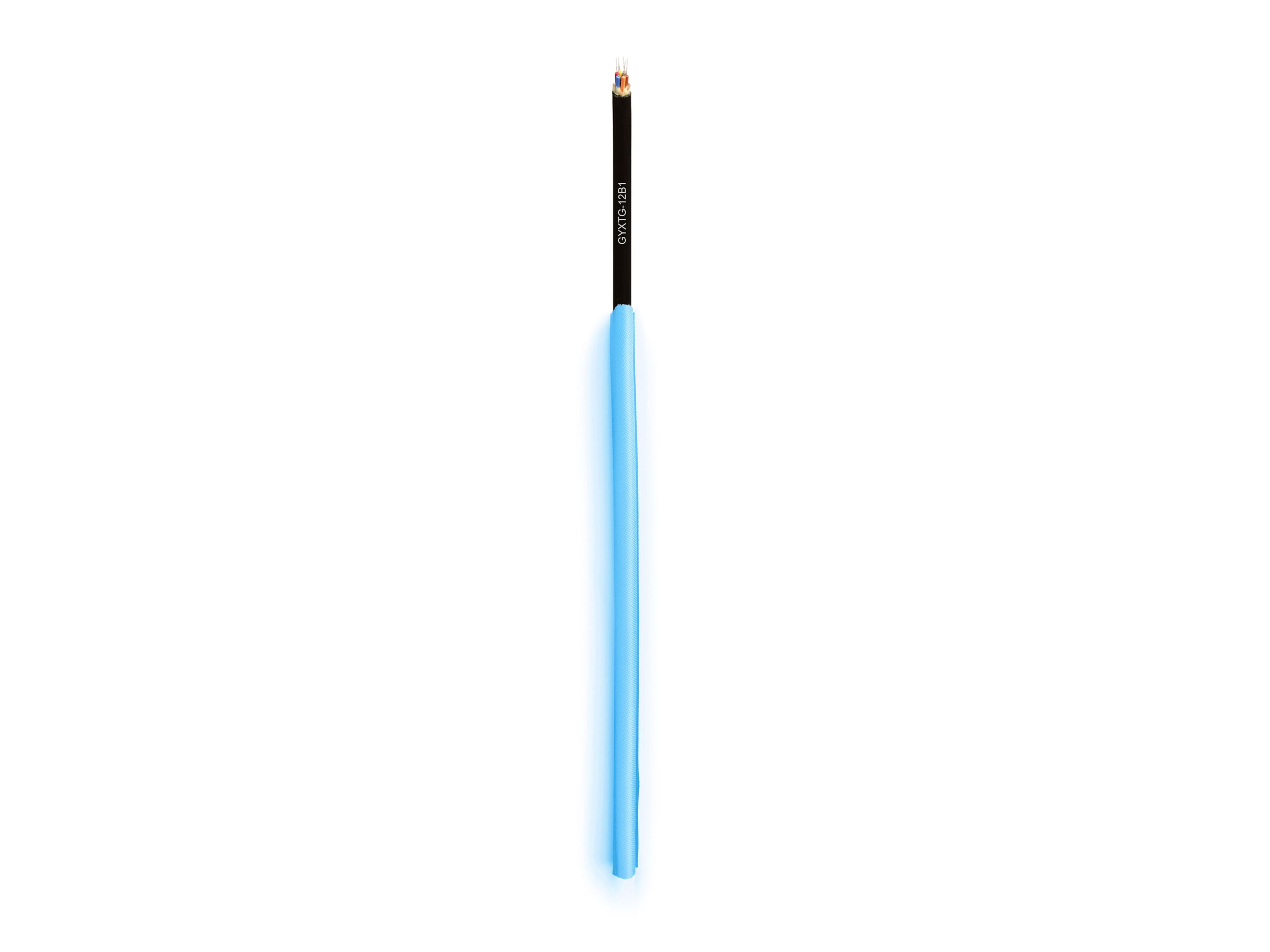M Universal Cable Sock Self Wrapping 5mm Blue 25m