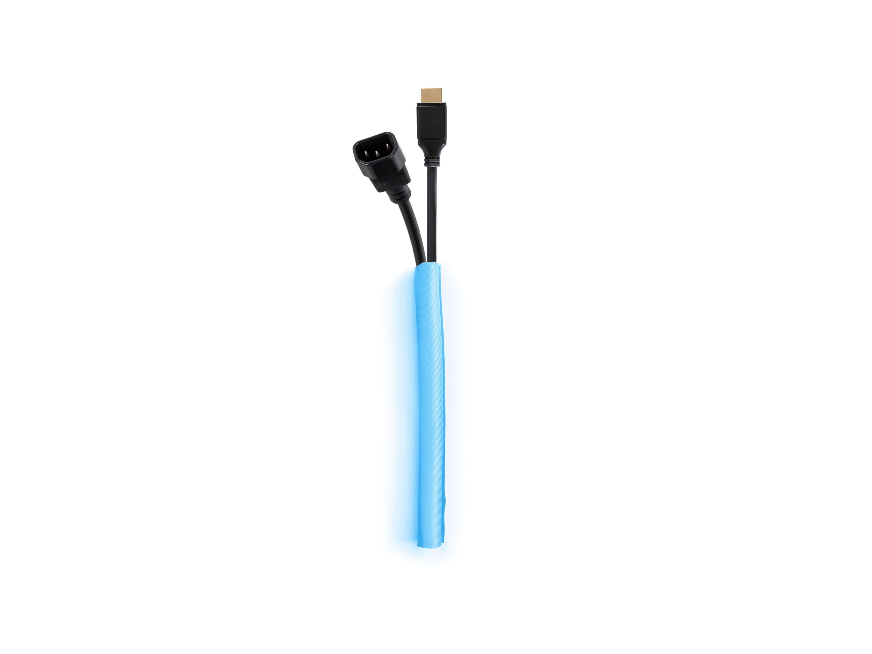 M Universal Cable Sock Self Wrapping 10mm Blue 25m