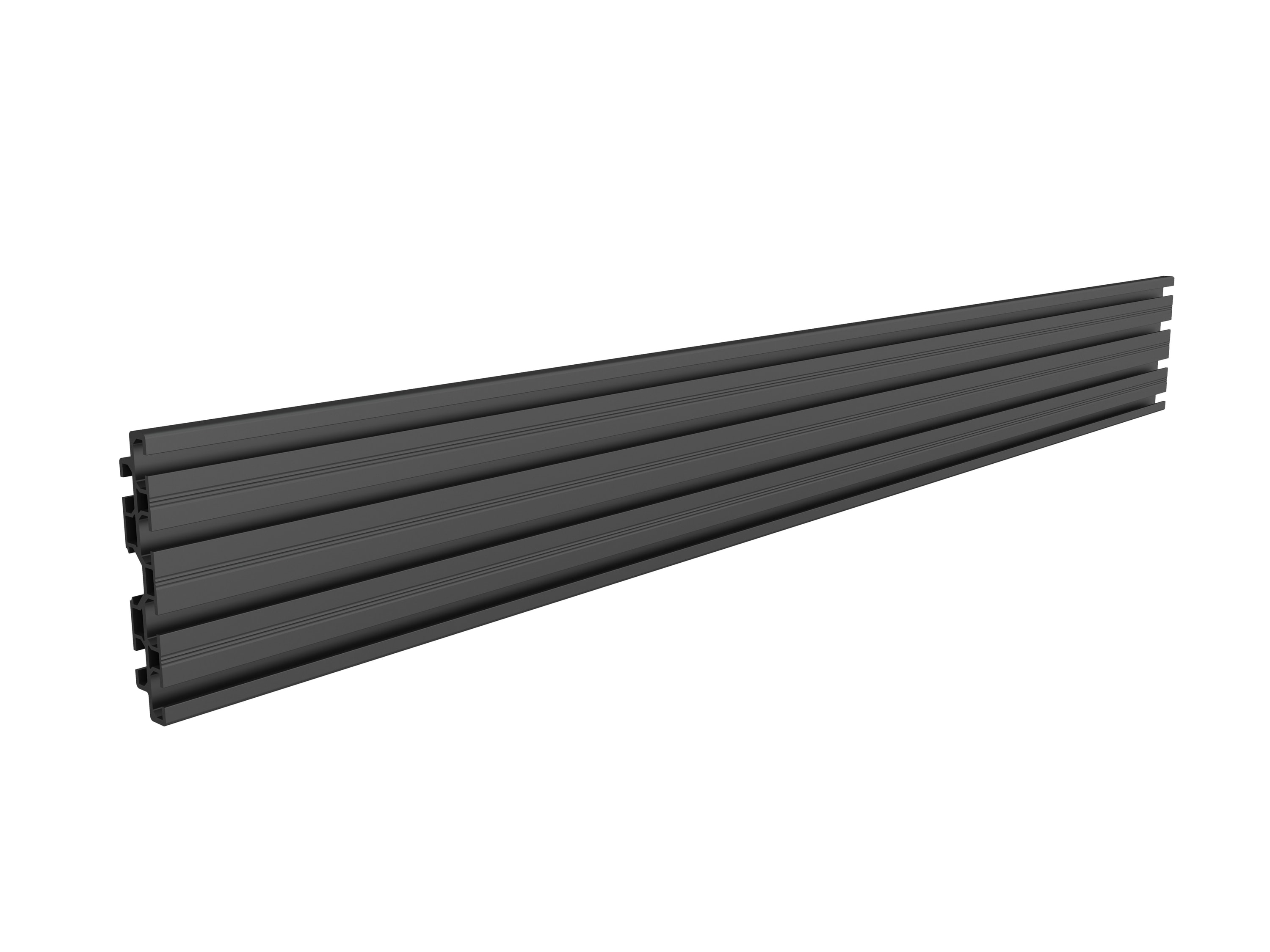 M Pro Series - Single Screen Rail 100cm Black