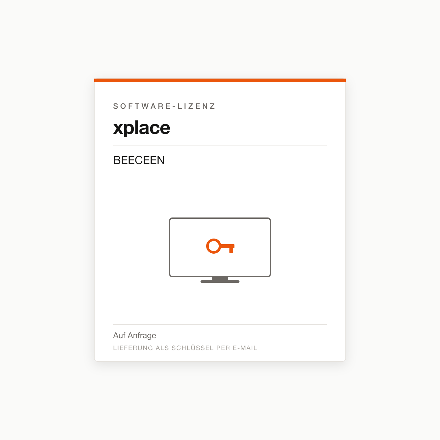 xplace BEECEEN — Digital-Signage-Lizenz