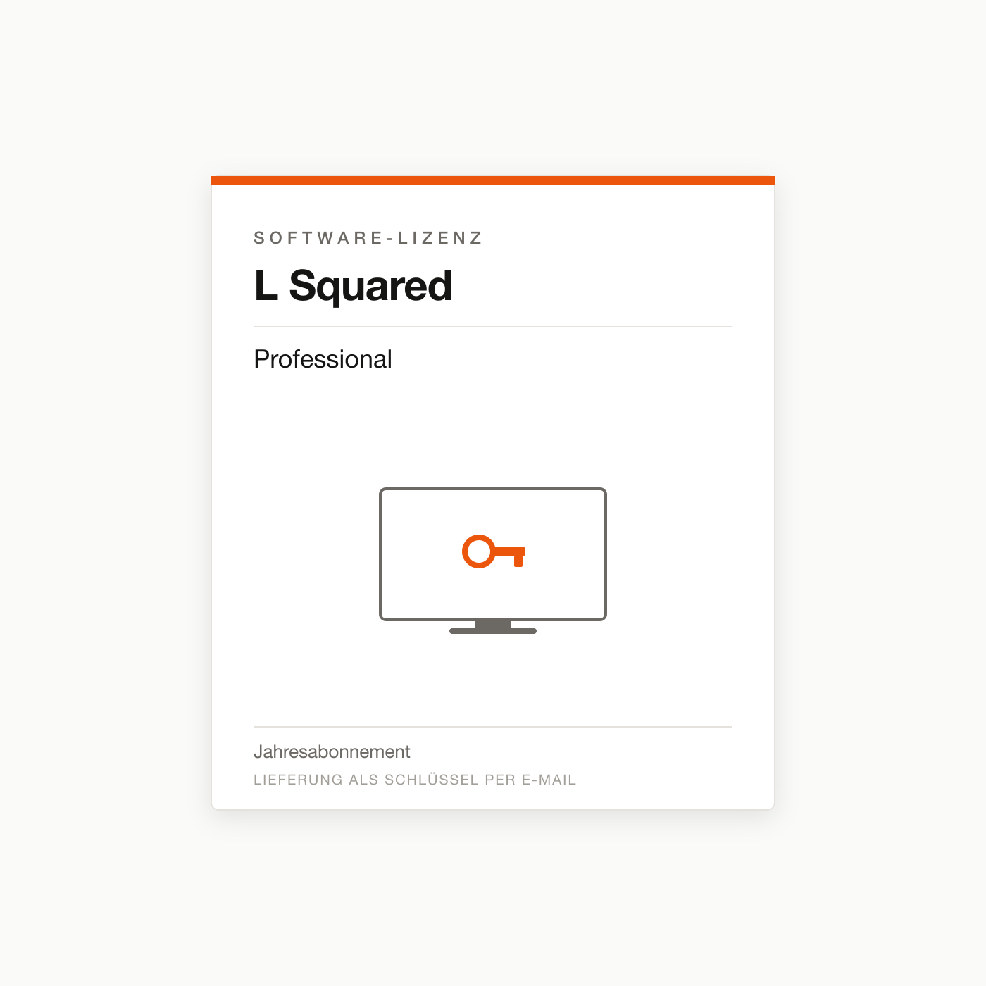 L Squared Professional — Digital-Signage-Lizenz