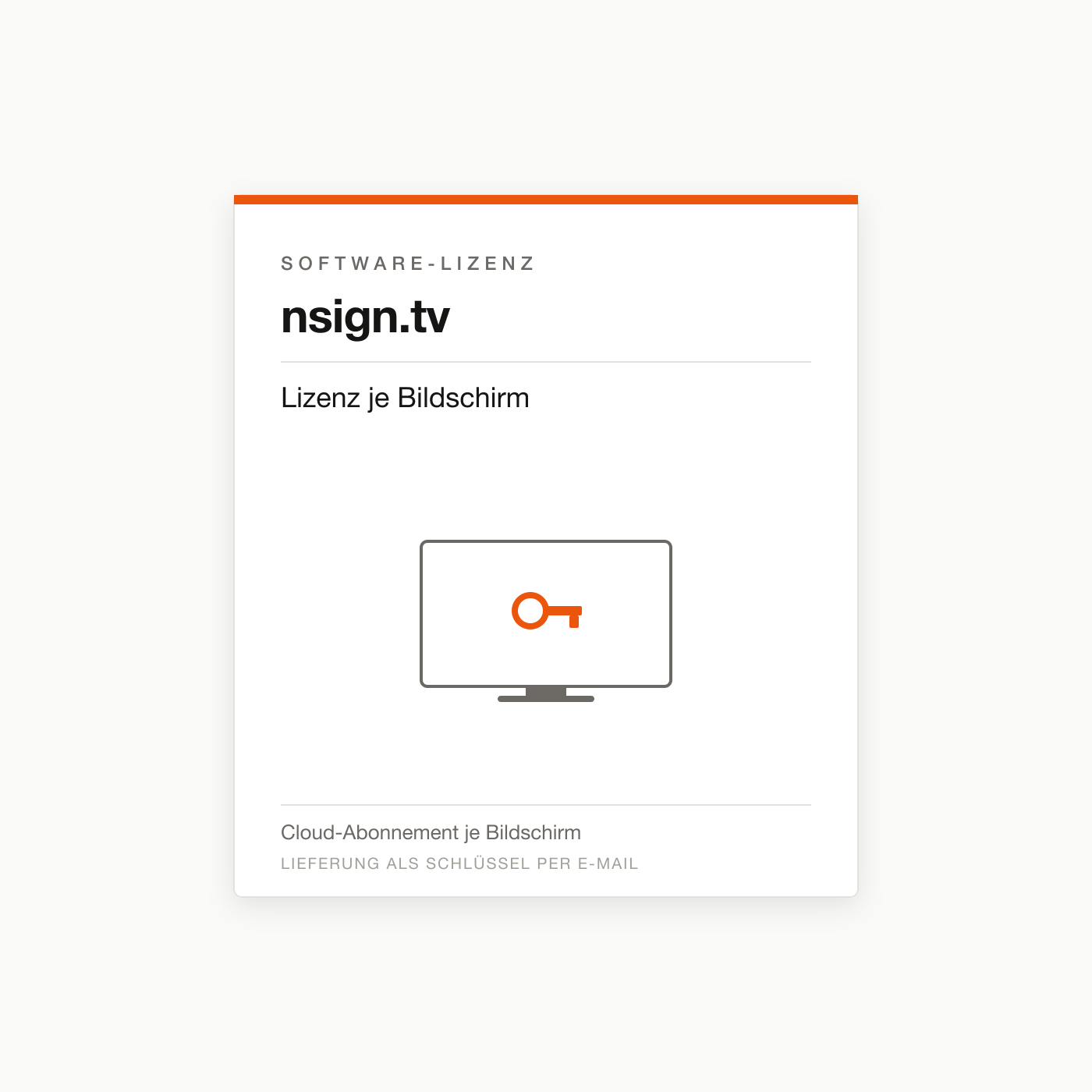 nsign.tv — Digital-Signage-Lizenz