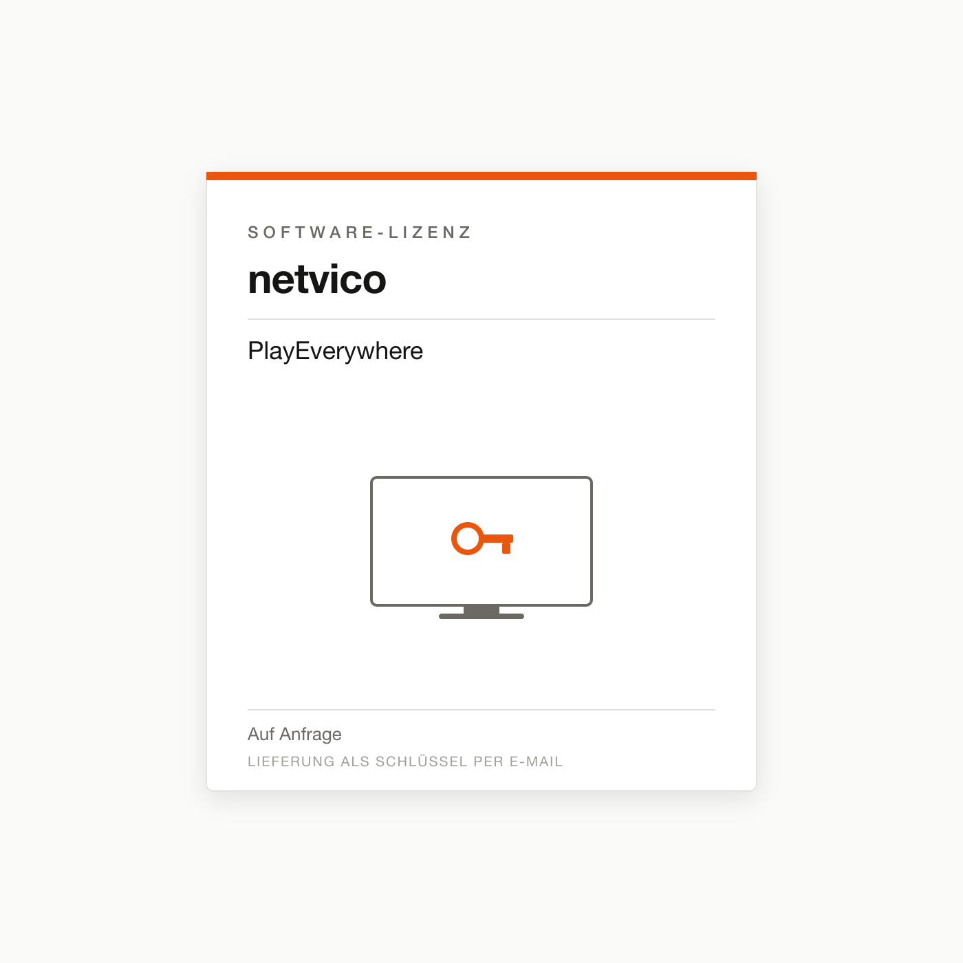 netvico PlayEverywhere — Digital-Signage-Lizenz
